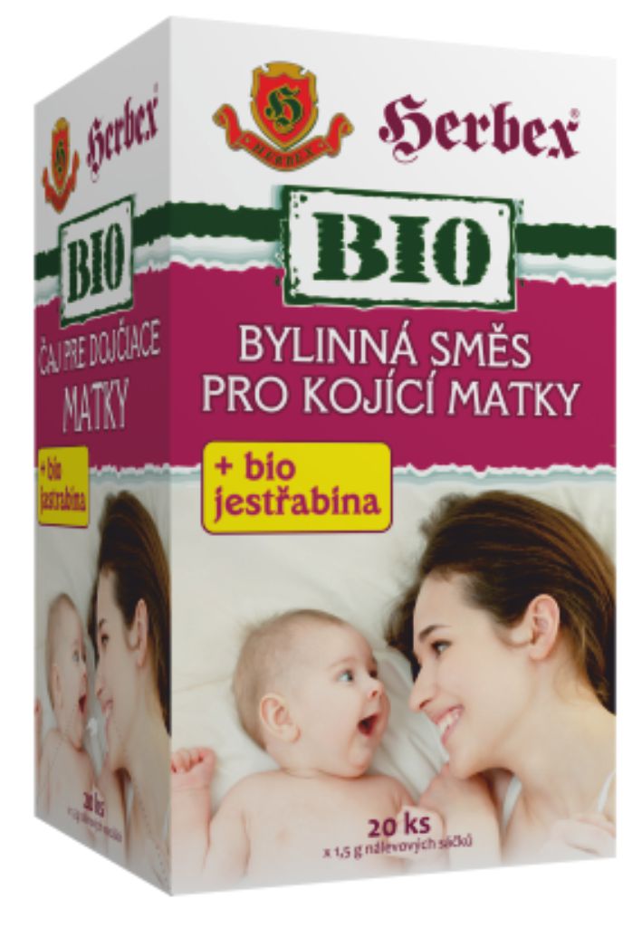 Levně HERBEX BIO Tea Čaj pro kojící matky n.s.20x1.5g