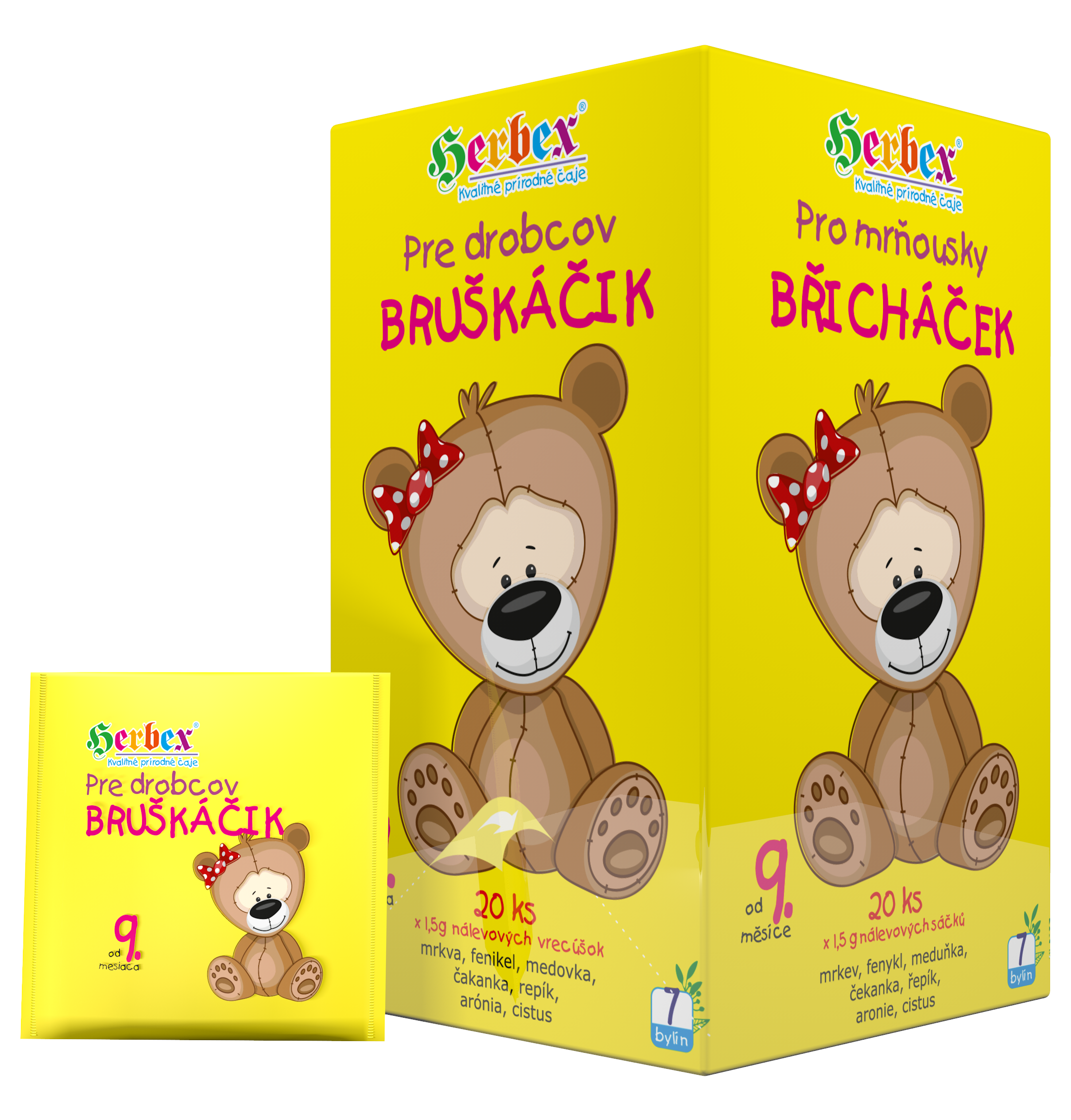 Levně HERBEX Břicháček pro mrňousky od 9.m. n.s.20x1.5g