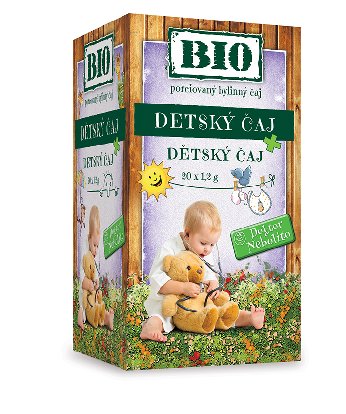 Levně HERBEX Dr.Nebolíto BIO Dětský čaj n.s.20x1.2g