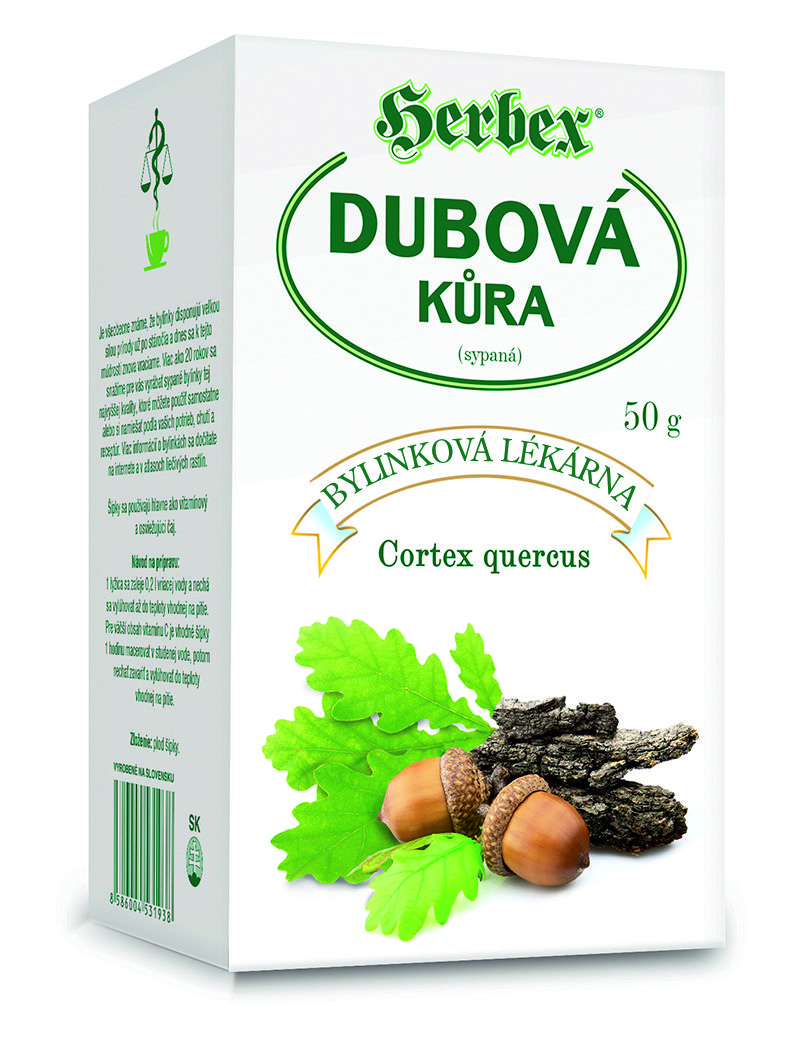 Levně HERBEX Dubová kůra čaj sypaný 50g