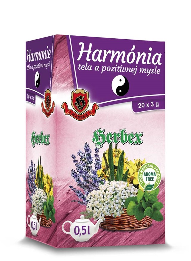 Levně HERBEX Harmonie těla a pozitivní mysli n.s.20x3g