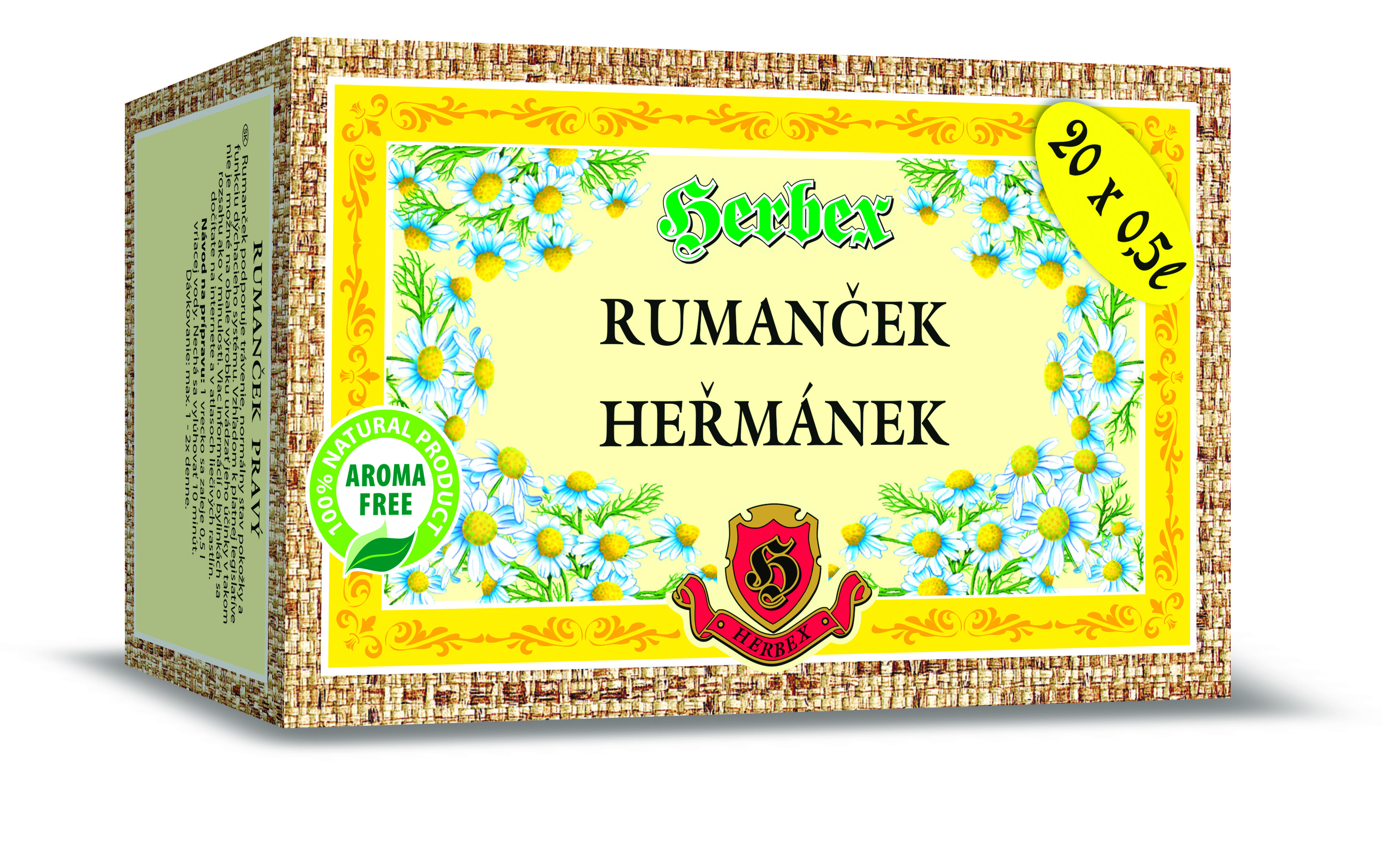 Levně HERBEX Heřmánek pravý n.s.20x2.5g