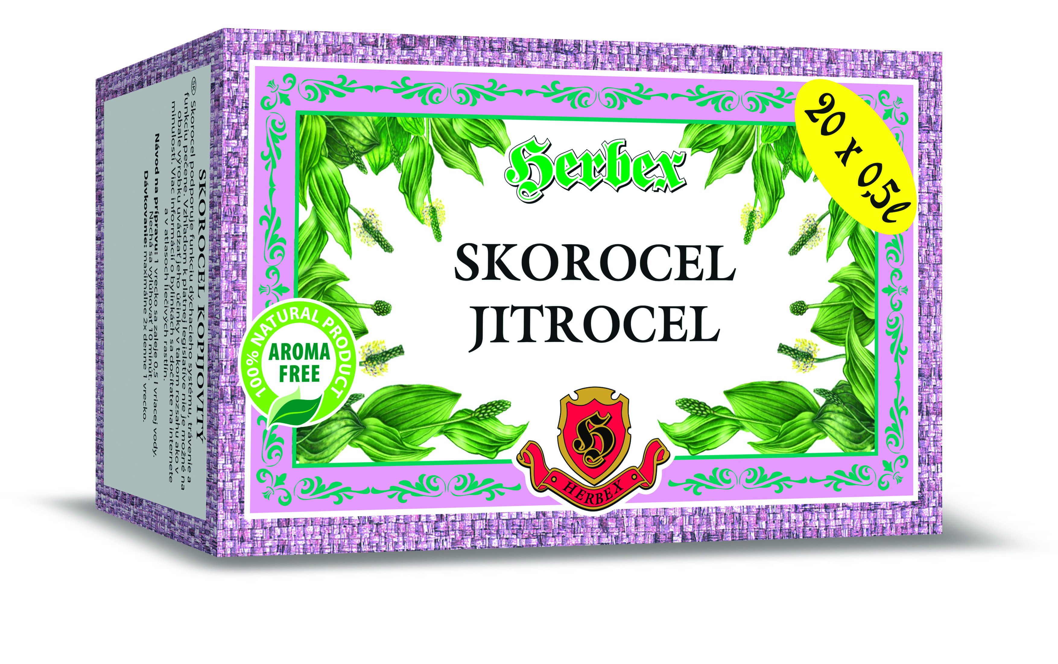 Levně HERBEX Jitrocel kopinatý n.s.20x3g