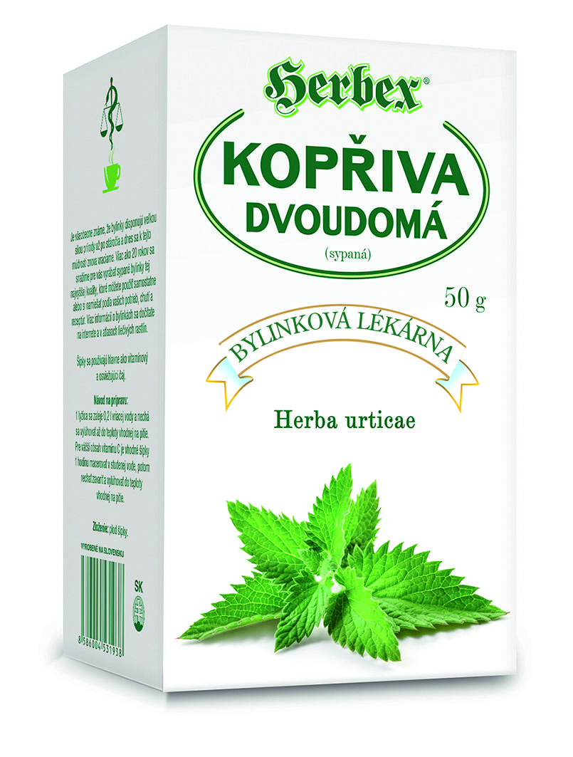 Levně HERBEX Kopřiva dvoudomá čaj sypaný 50g