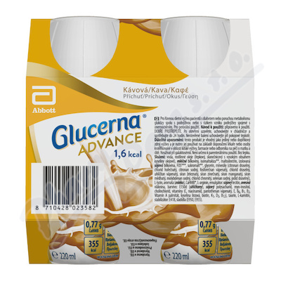 Levně Glucerna Advance 1.6kcal kávová př.por.sol.4x220ml