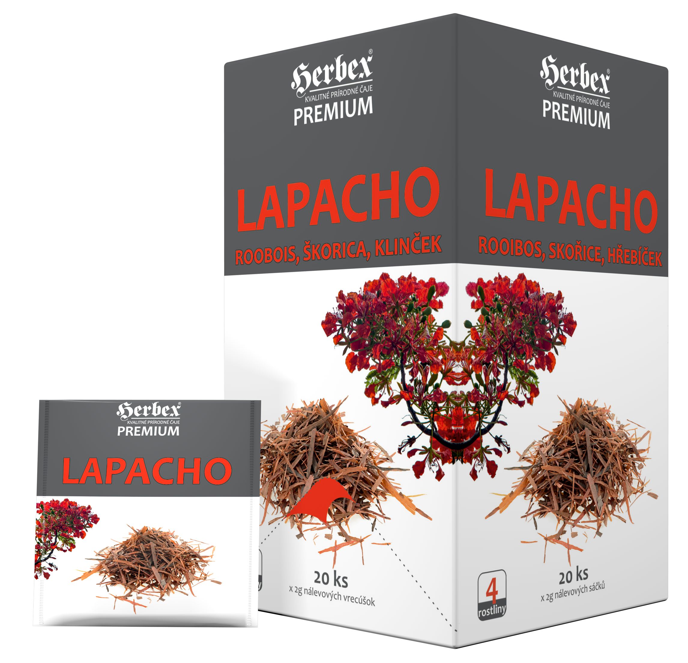 Levně HERBEX Lapacho čaj n.s.20x2g