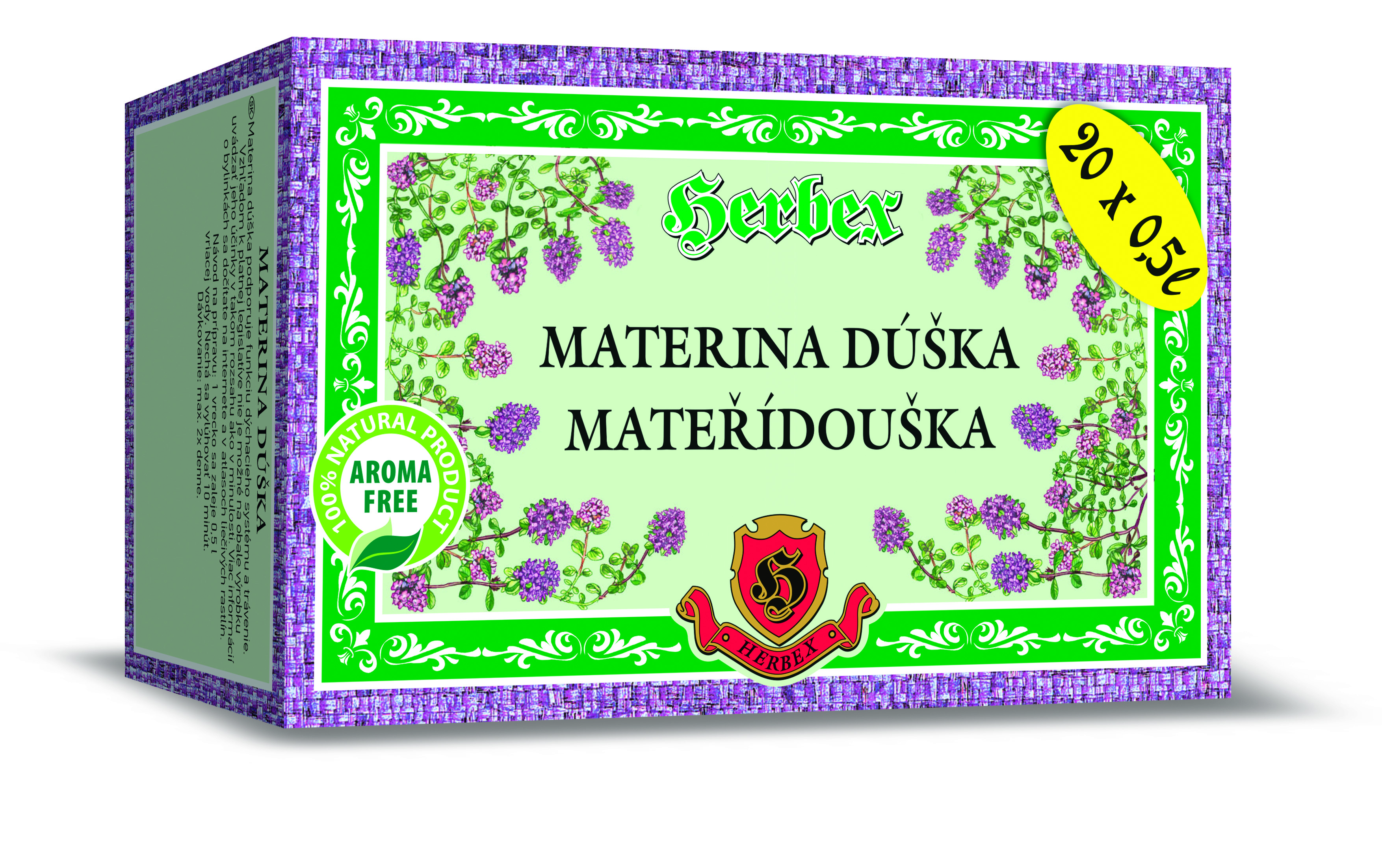 Levně HERBEX Mateřídouška n.s.20x3g