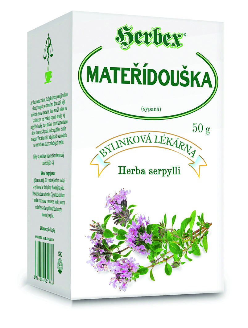 Levně HERBEX Mateřídouška obecná čaj sypaný 50g