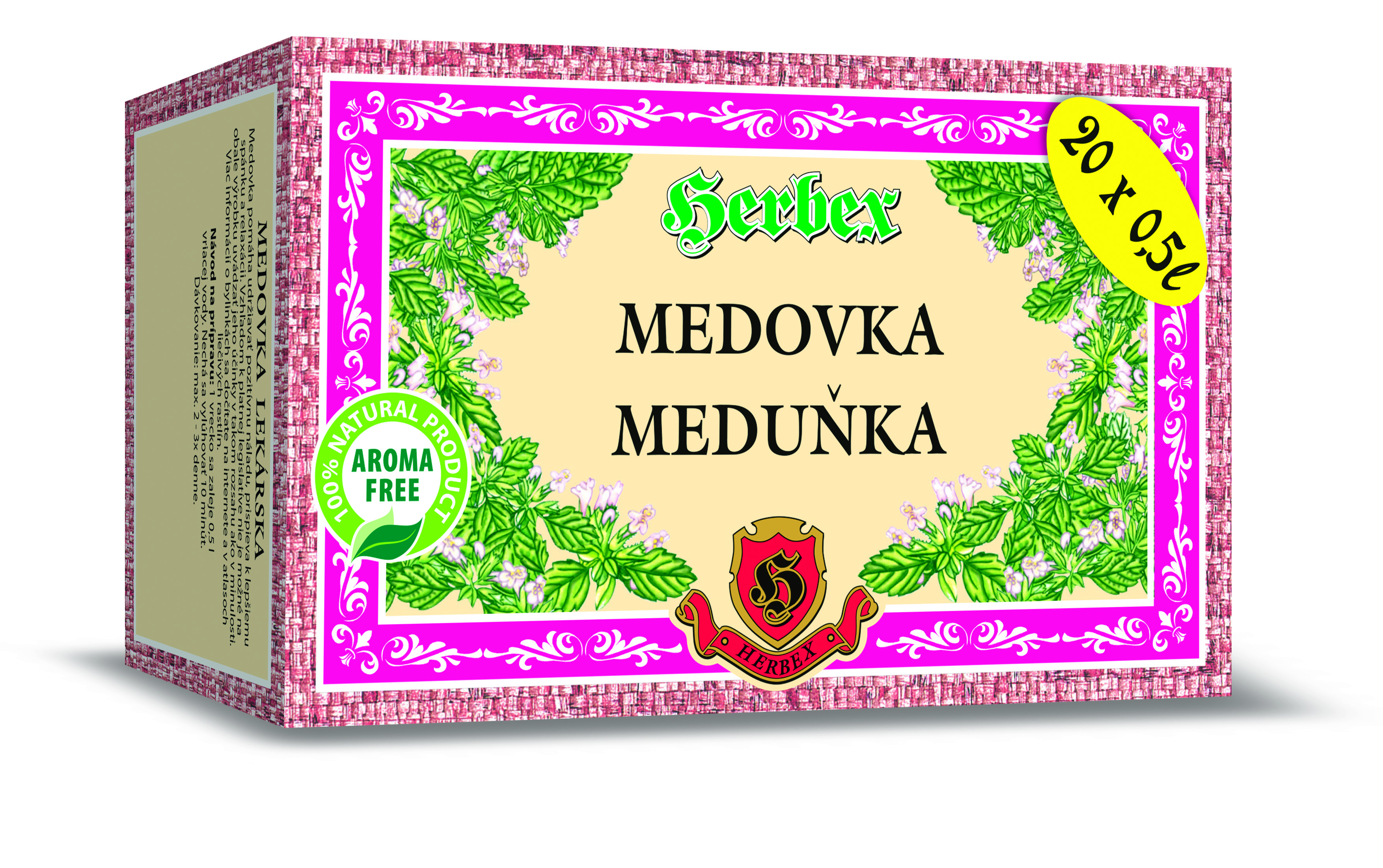 Levně HERBEX Meduňka lékařská n.s.20x3g
