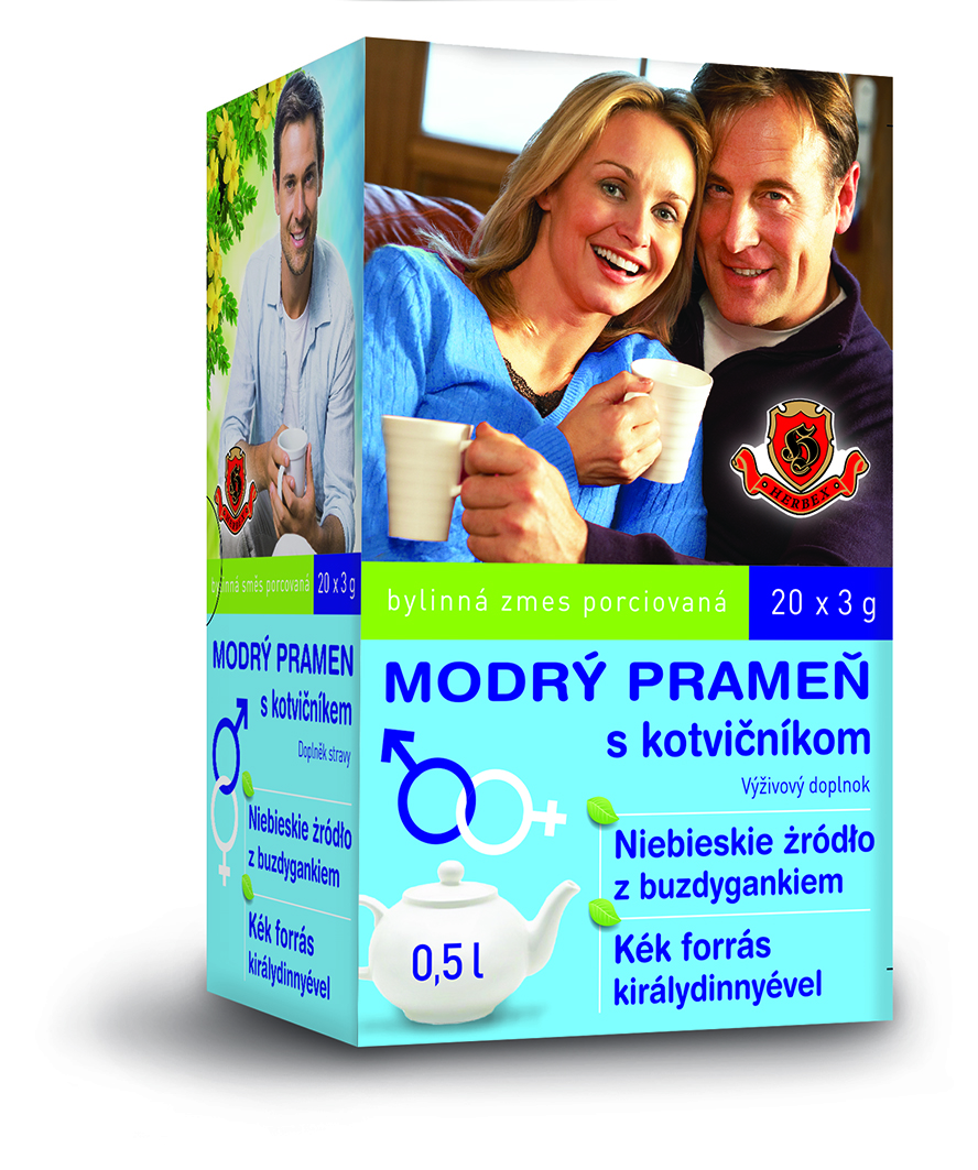 Levně HERBEX Modrý pramen s kotvičníkem n.s.20x3g