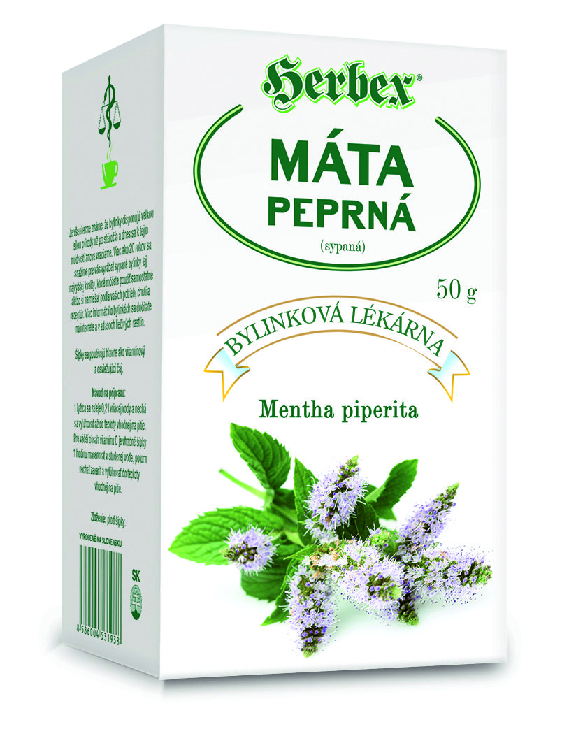 Levně HERBEX Máta peprná čaj sypaný 50g