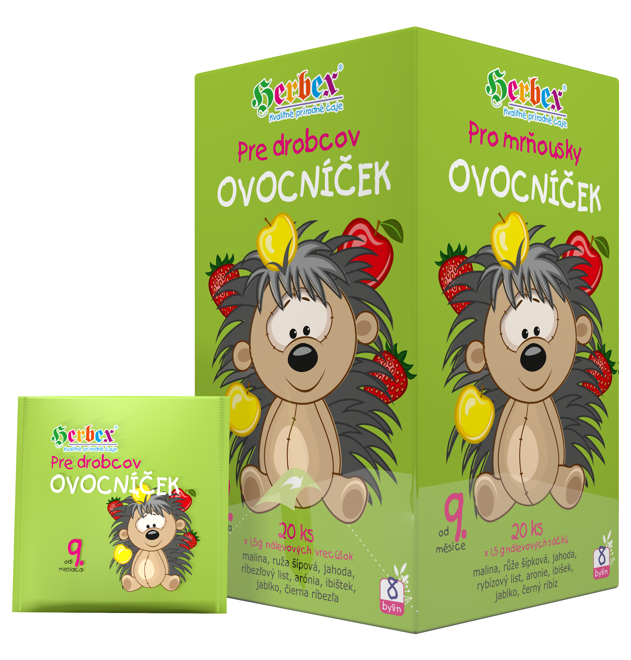 Levně HERBEX Ovocníček pro mrňousky od 9.m. n.s.20x1.5g