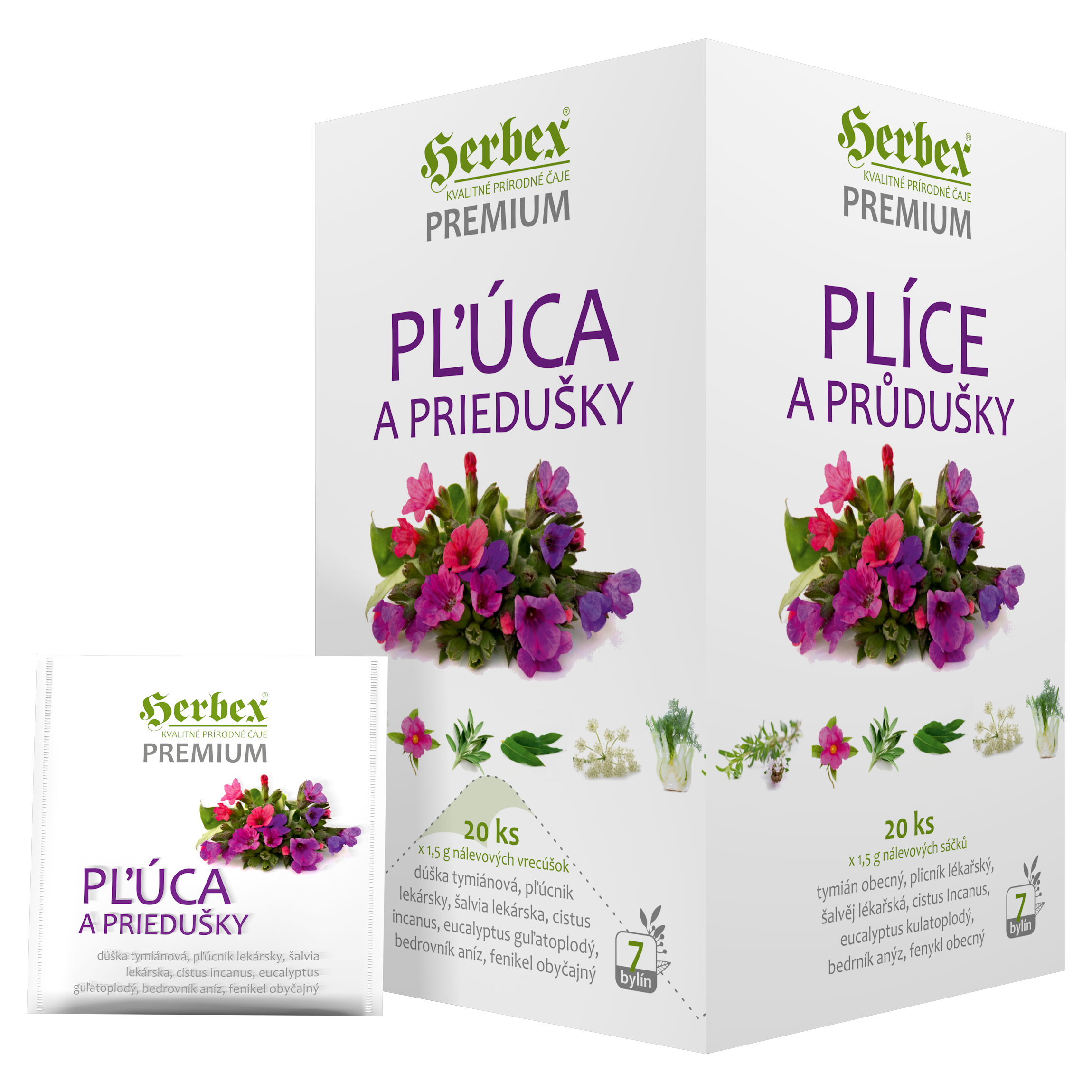 Levně HERBEX Plíce a průdušky n.s.20x1.5g