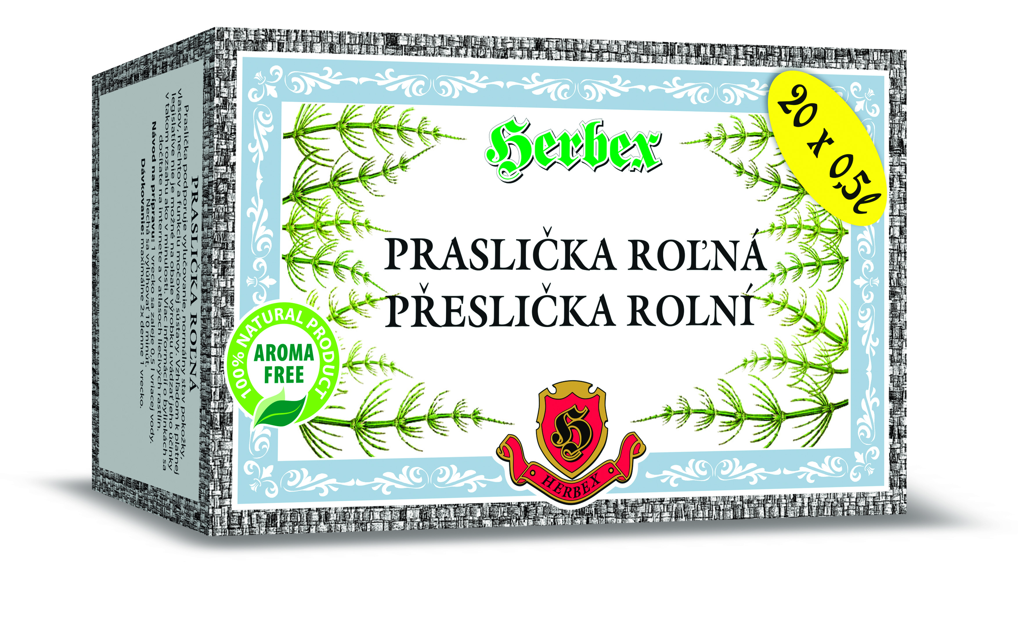 Levně HERBEX Přeslička rolní n.s.20x3g