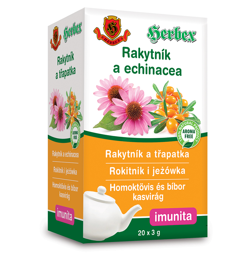 Levně HERBEX Rakytník a třapatka (echinacea) n.s.20x3g