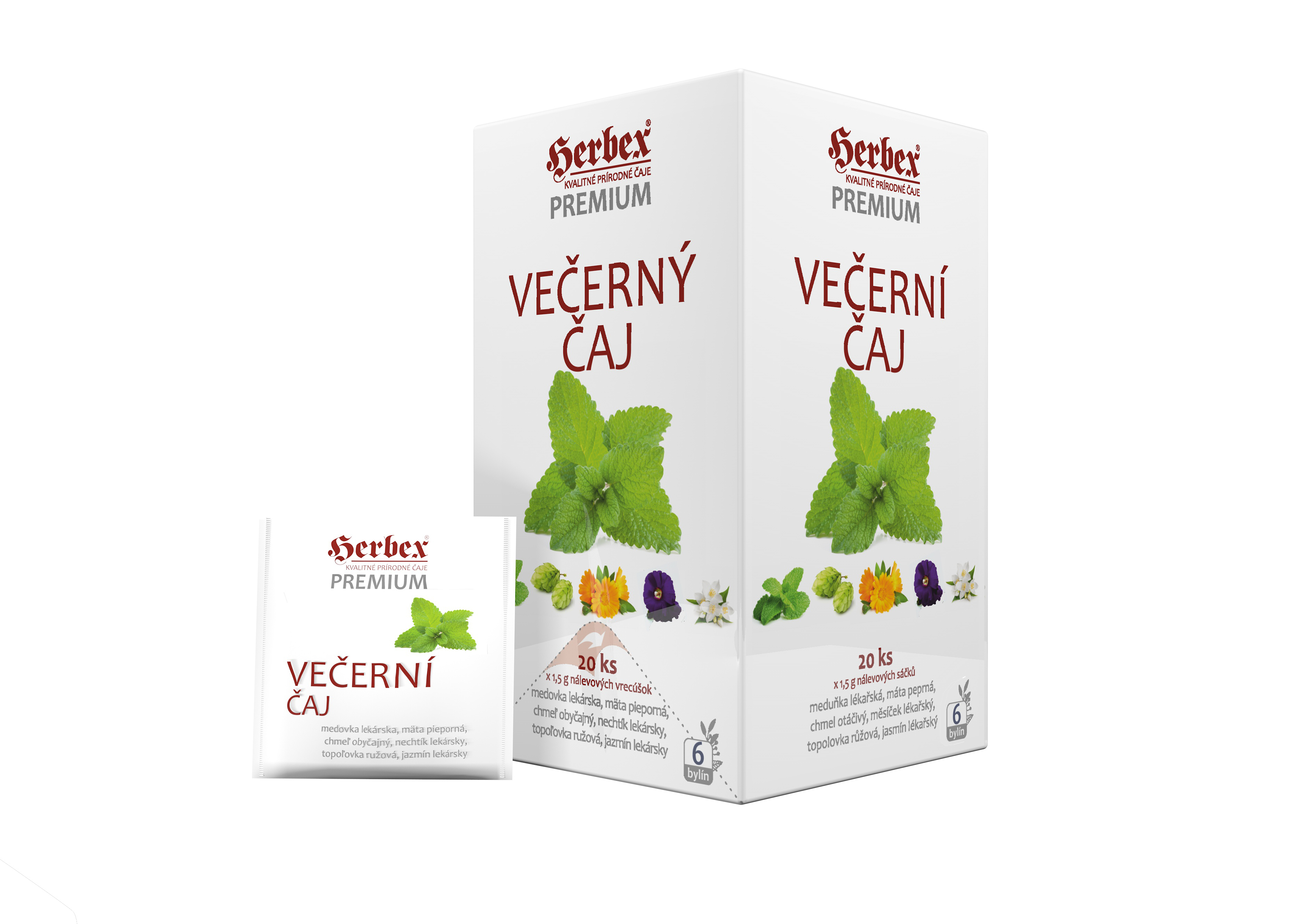 Levně HERBEX Večerní čaj n.s.20x1.5g