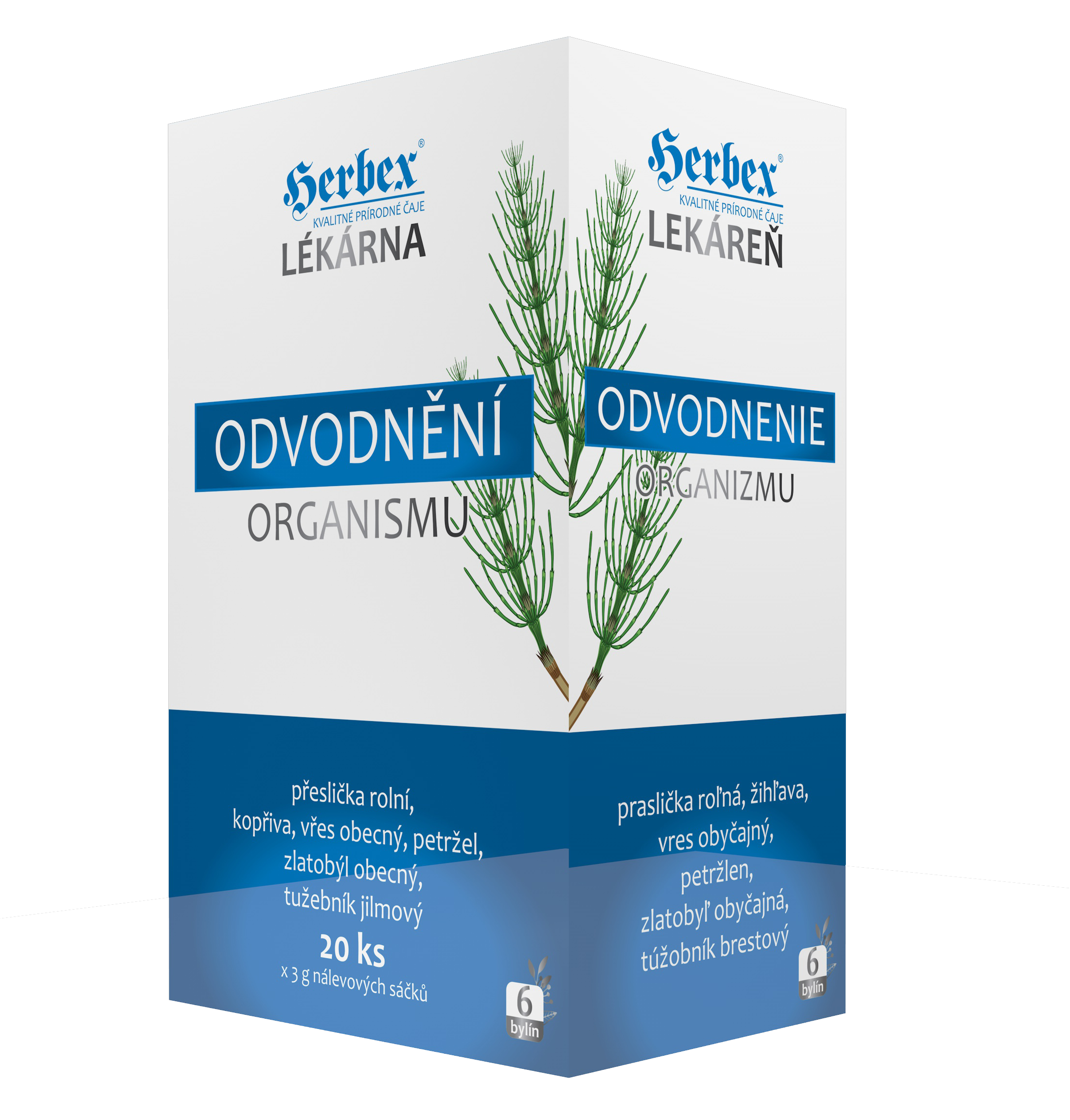 Levně HERBEX lékárna Odvodnění organismu n.s.20x3g