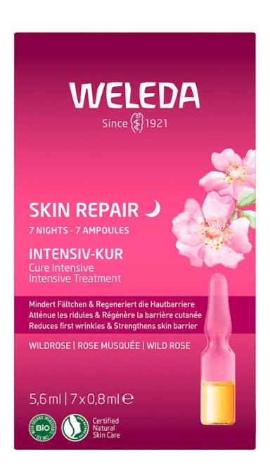 Levně WELEDA Skin Repair 7 denní intenzivní kúra Divoká růže amp.7x0.8ml