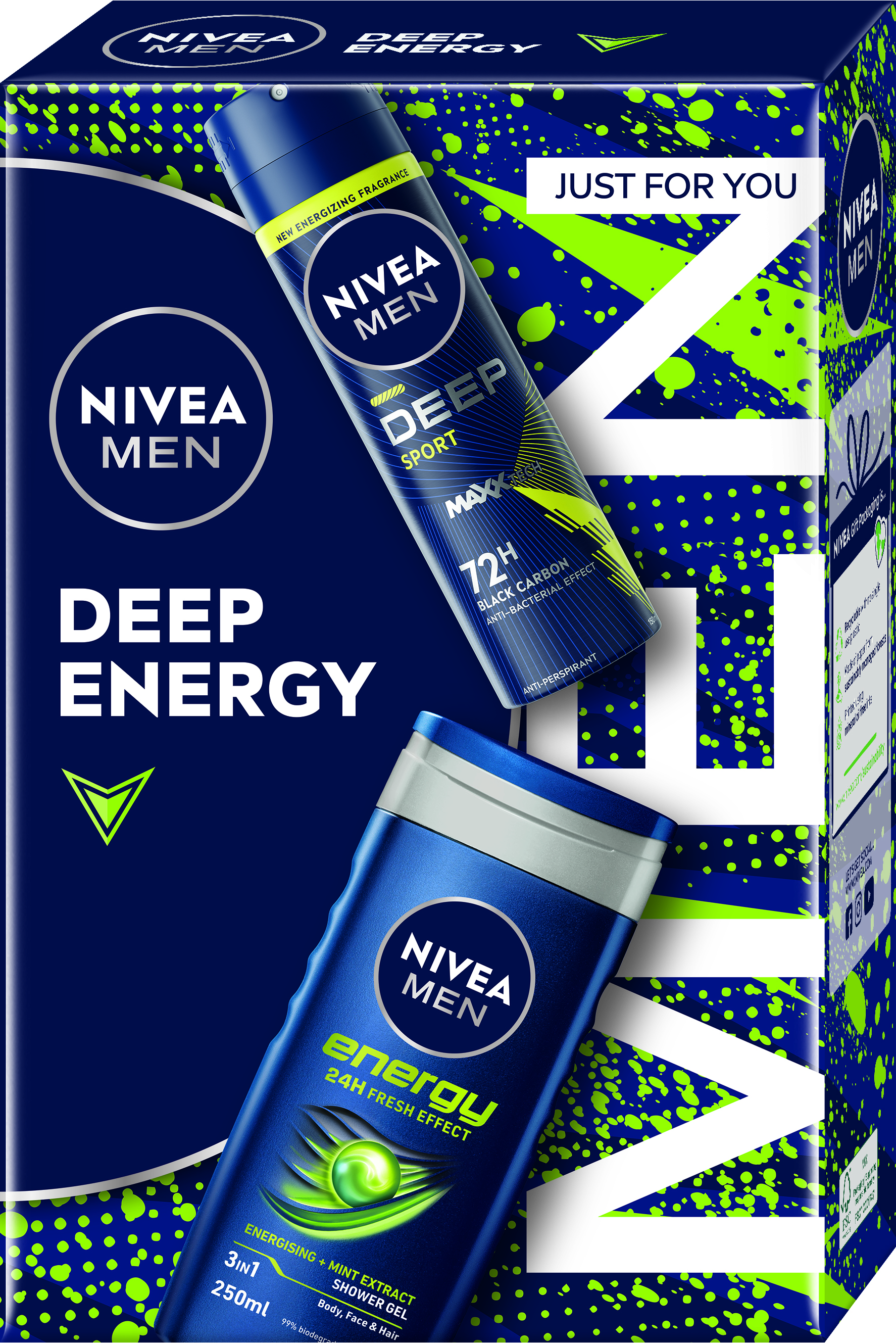 Levně NIVEA VB M.BOX DEO SPORT 24