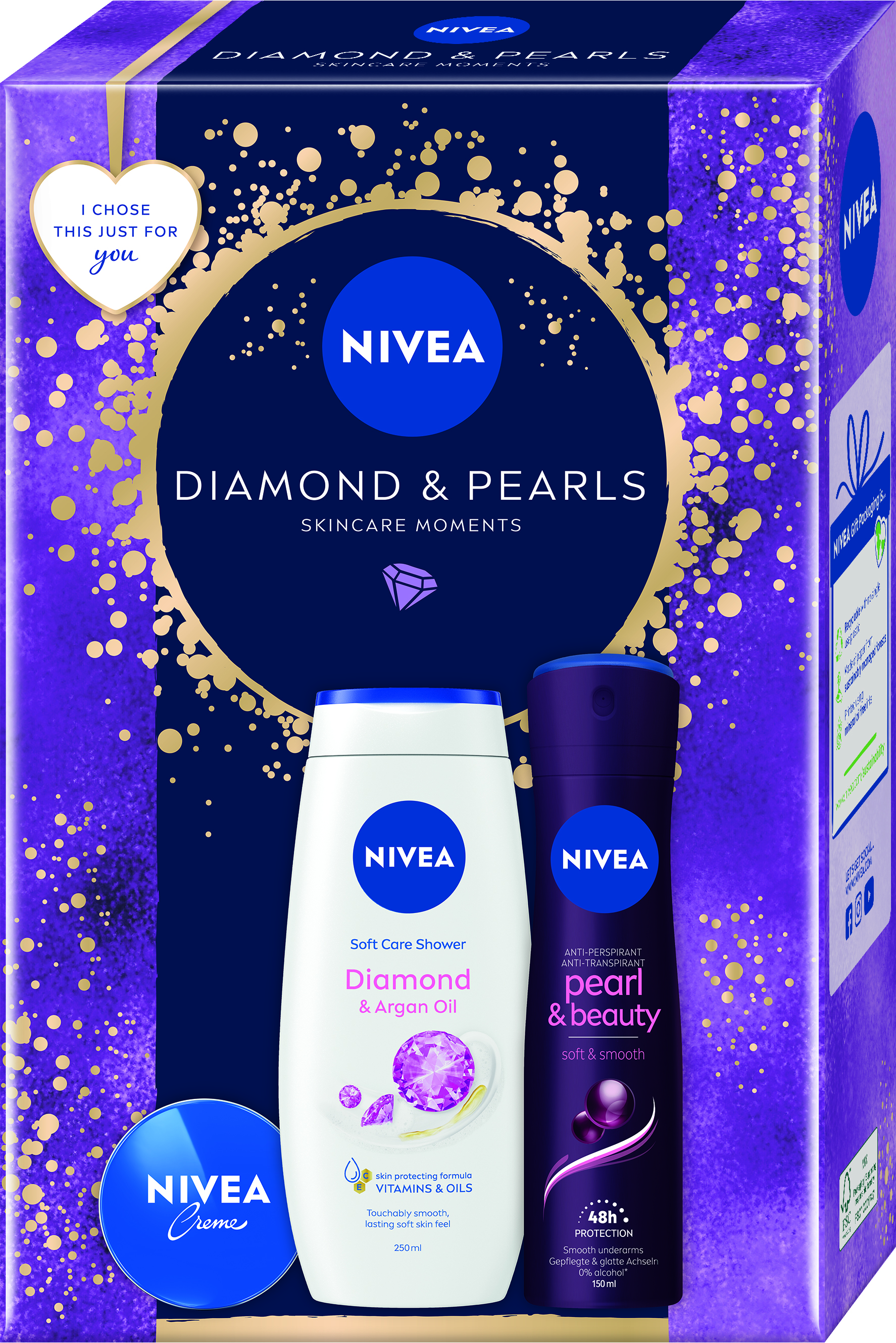 Levně NIVEA VB BOX DEO PEARL 24