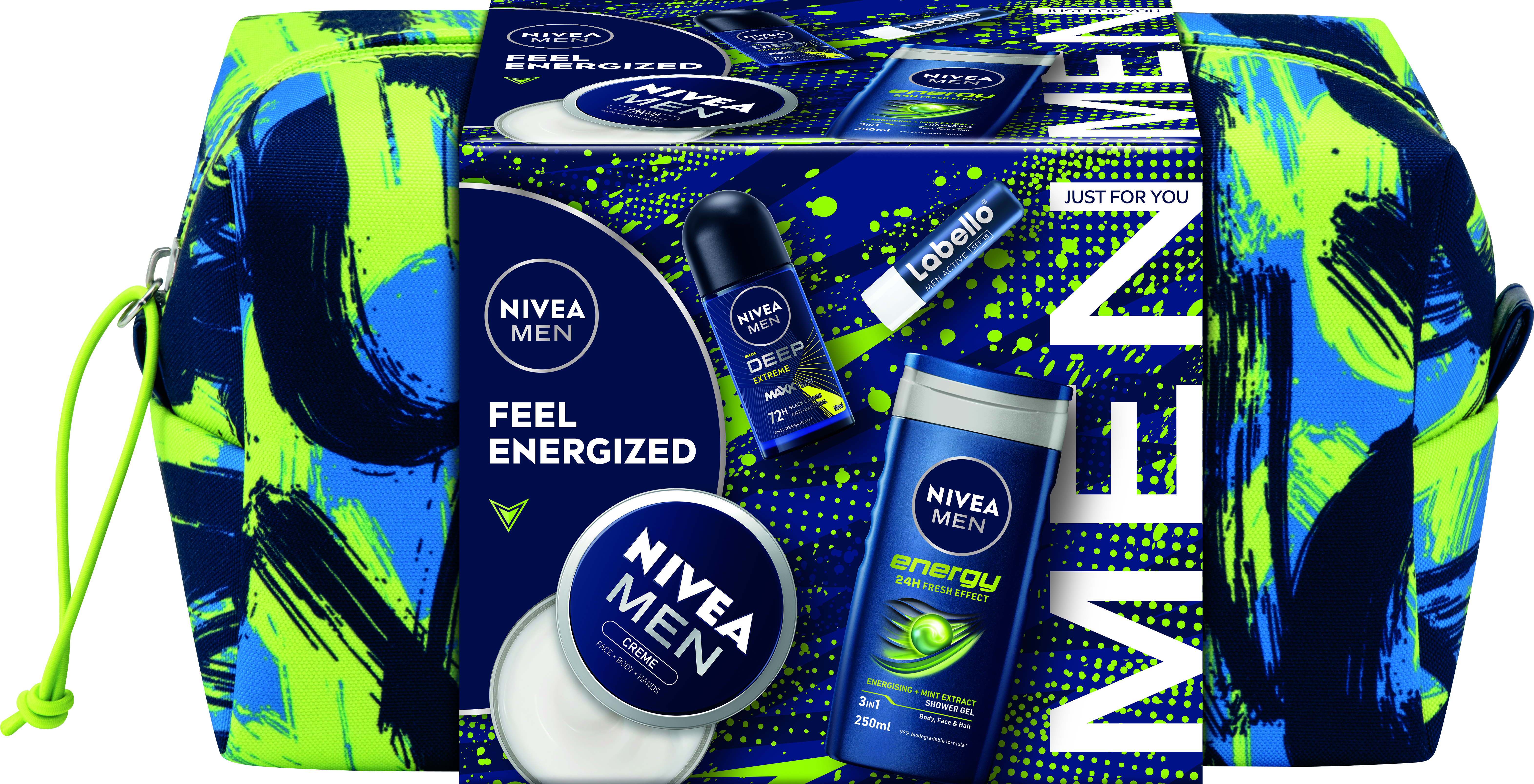 Levně NIVEA M.BAG DEEP SPORT 24