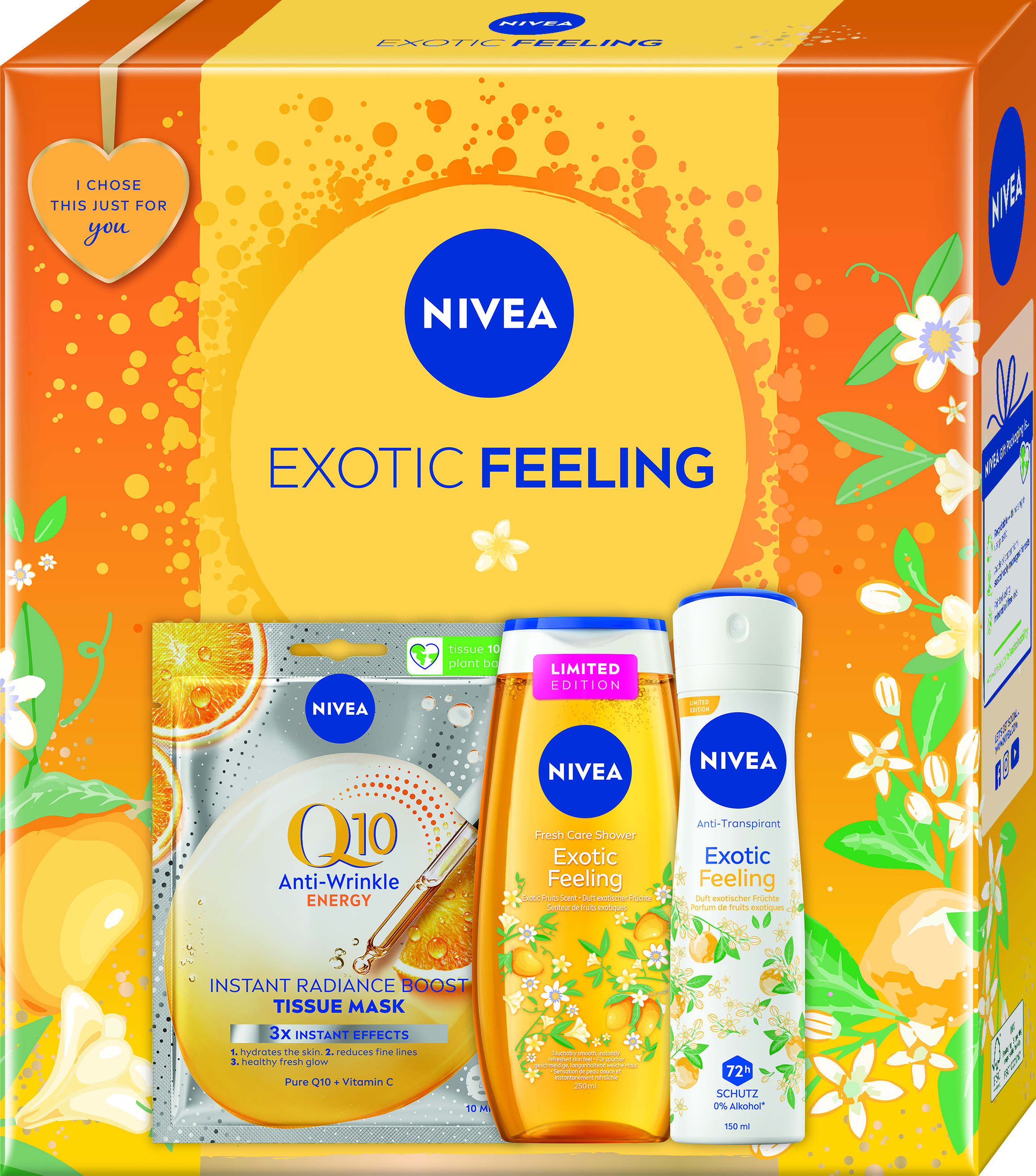 Levně NIVEA BOX EXOTIC FEELING LE 24