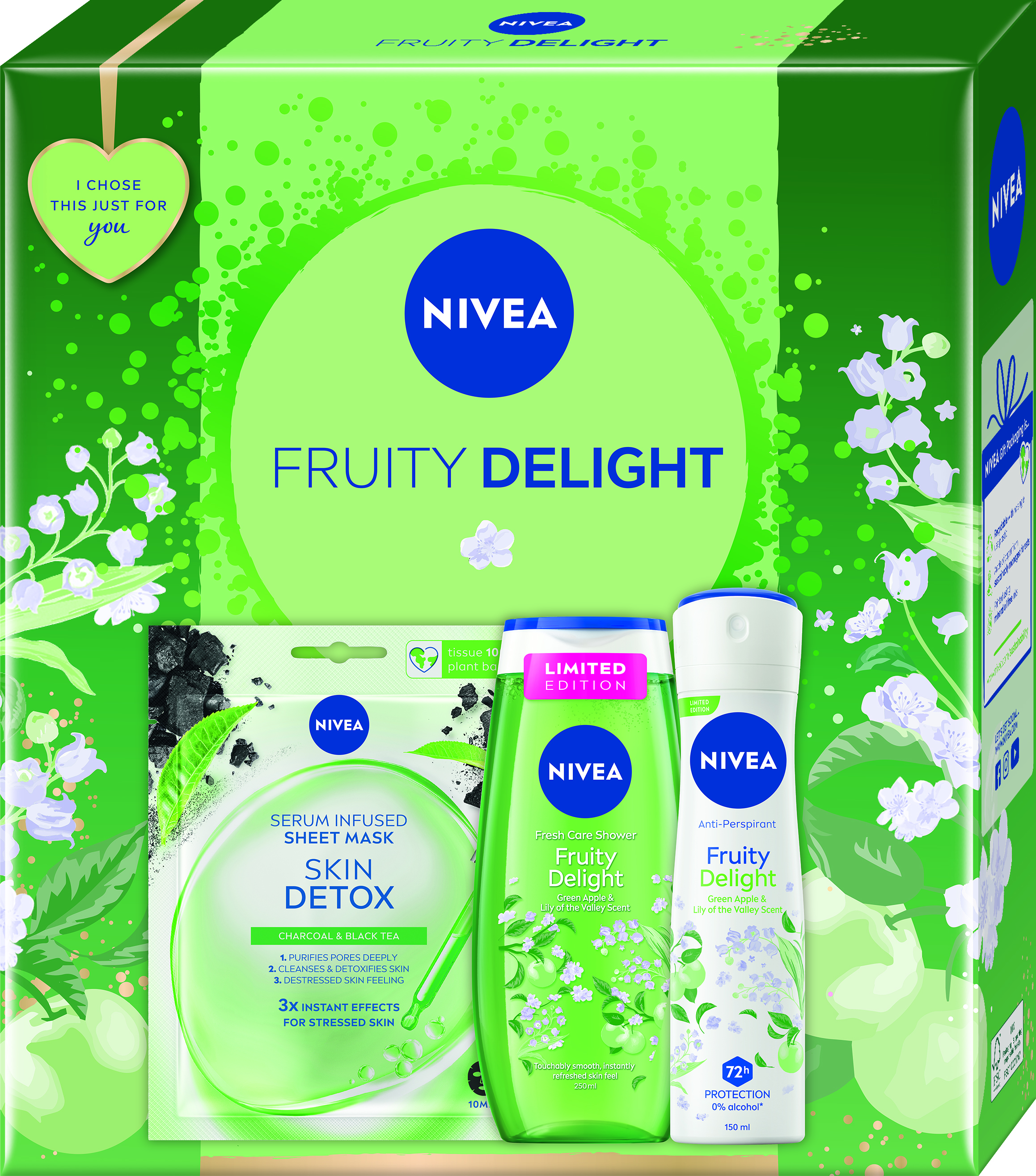 Levně NIVEA BOX FRUITY DELIGHT LE 24