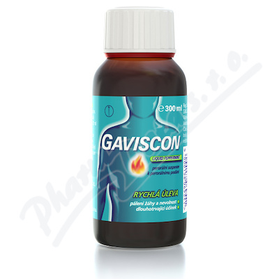 Levně Gaviscon Liquid Peppermint por.susp.1x300ml