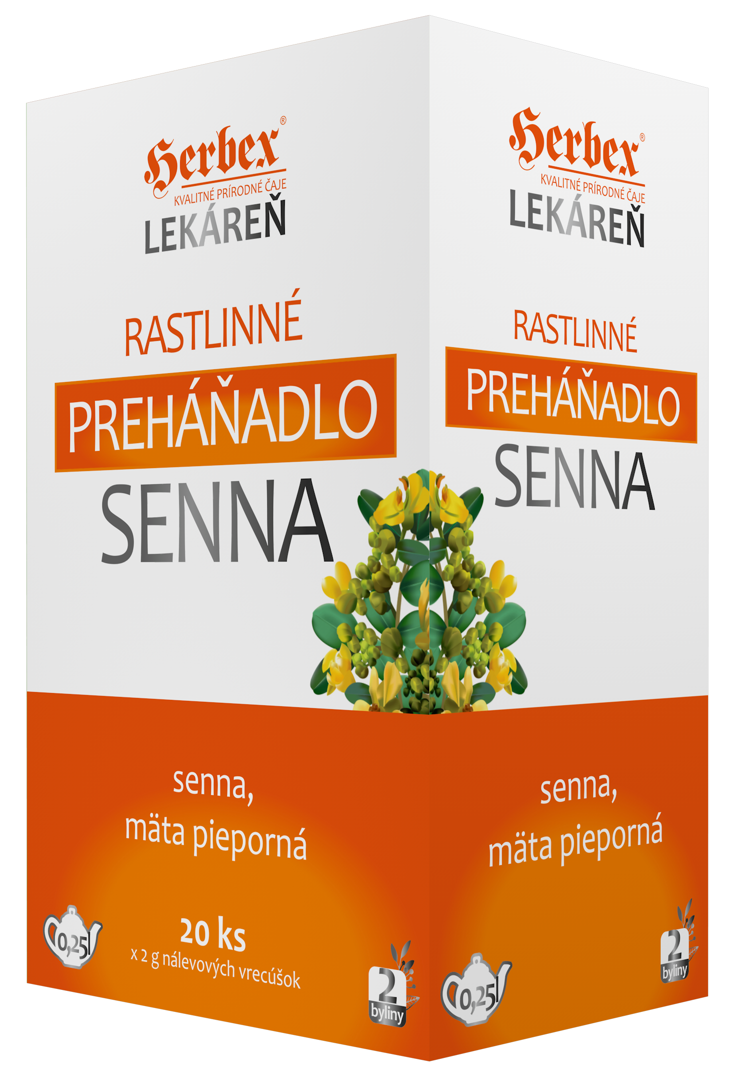 Levně HERBEX lékárna Rostlin.projímadlo SENNA n.s.20x2g