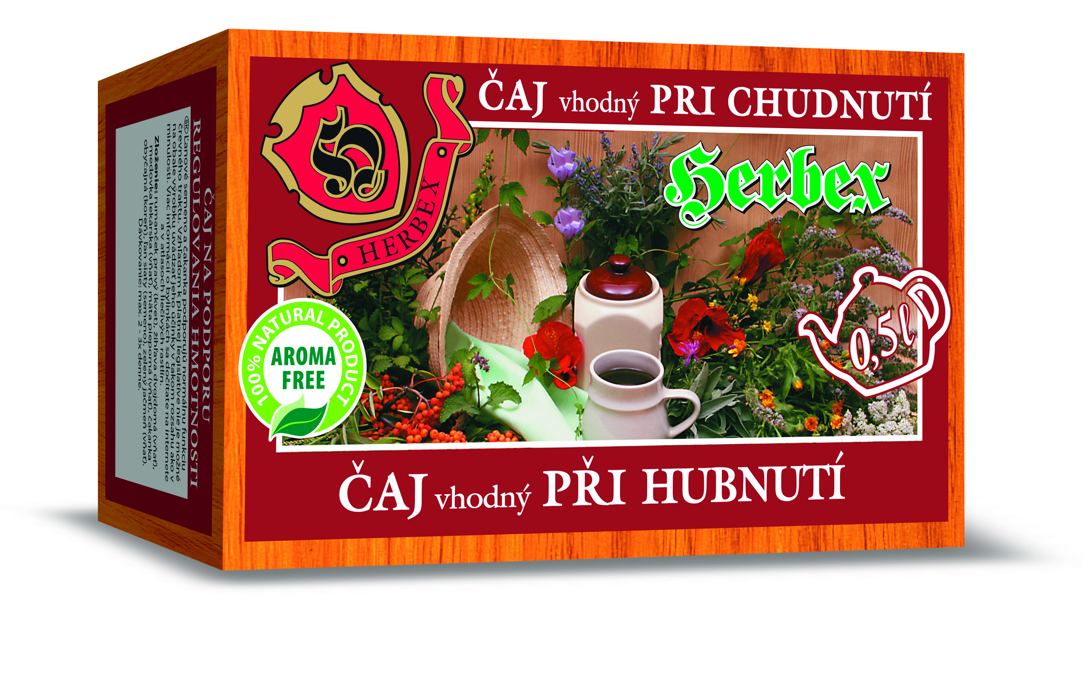 Levně HERBEX Čaj na hubnutí n.s.20x3g