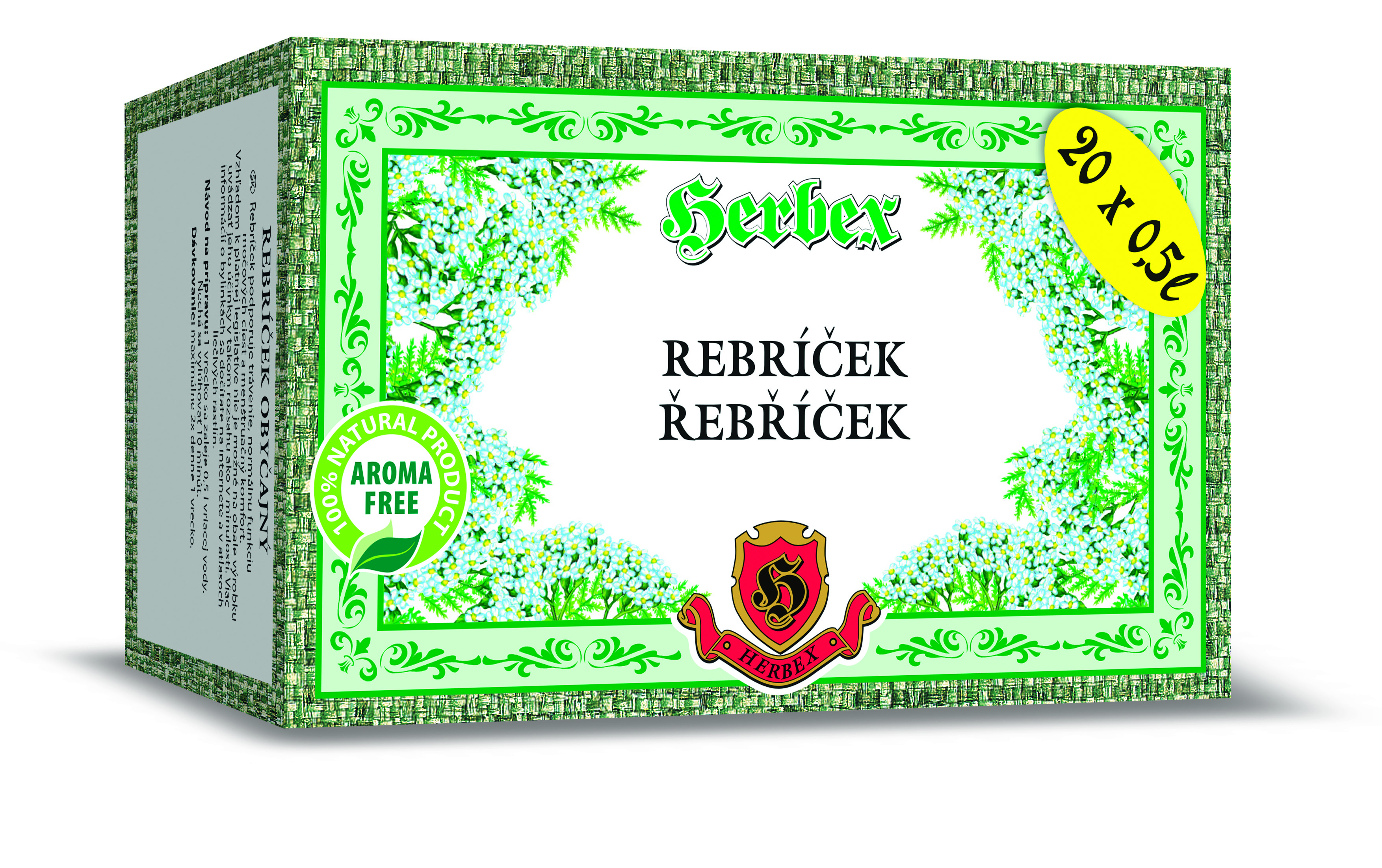 Levně HERBEX Řebříček obecný n.s.20x3g