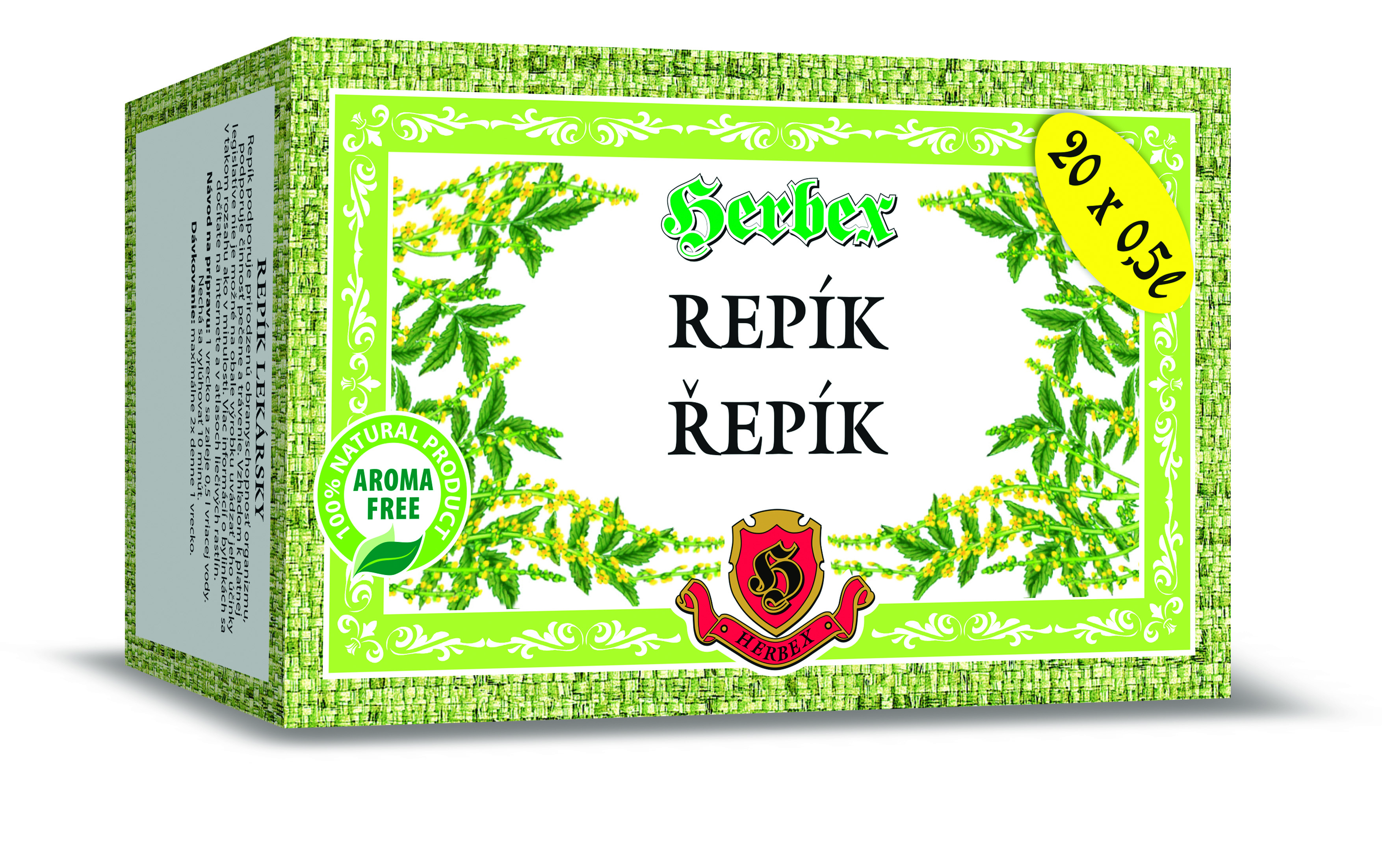 Levně HERBEX Řepík lékařský n.s.20x3g