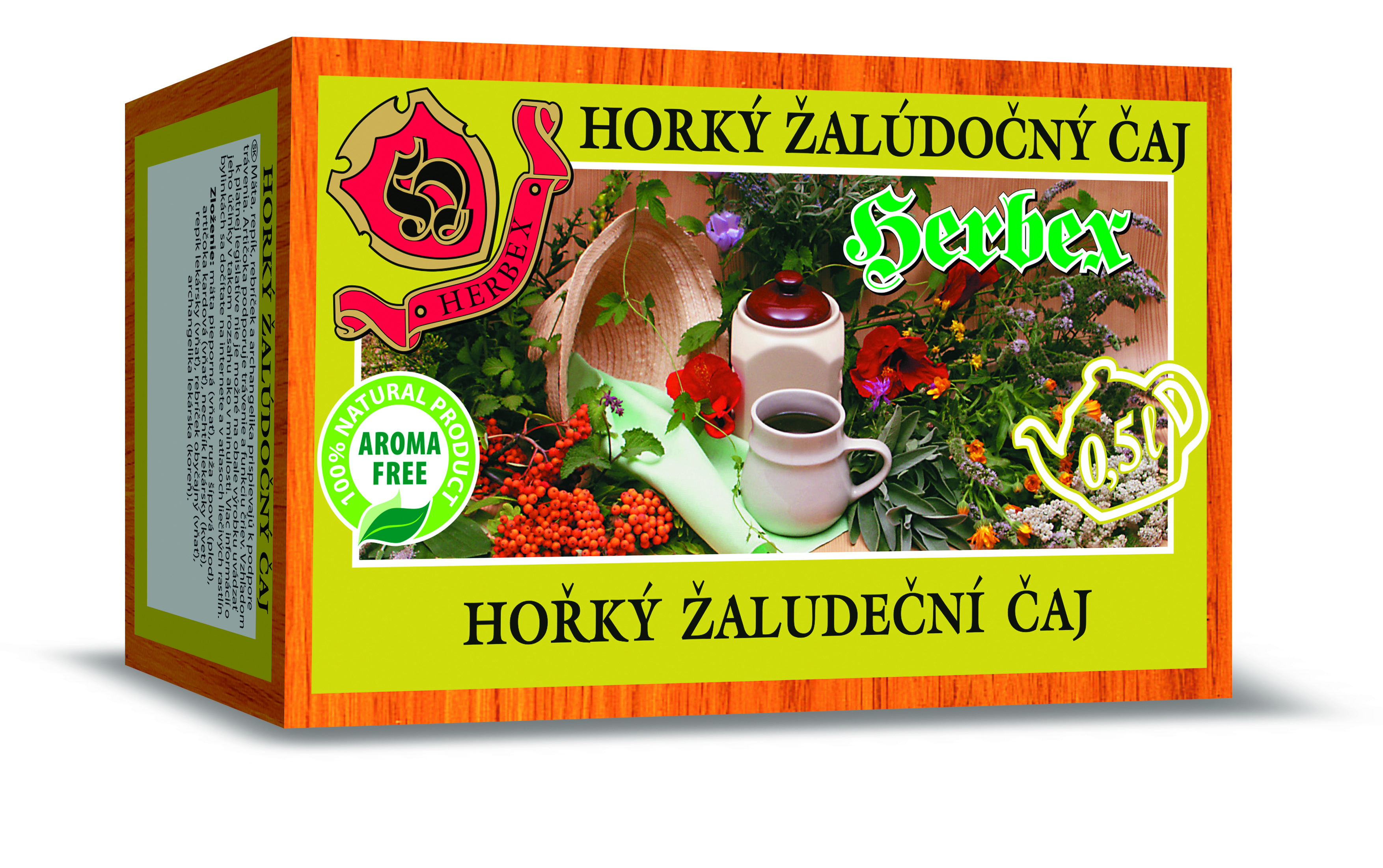 Levně HERBEX Žaludeční hořký čaj n.s.20x3g