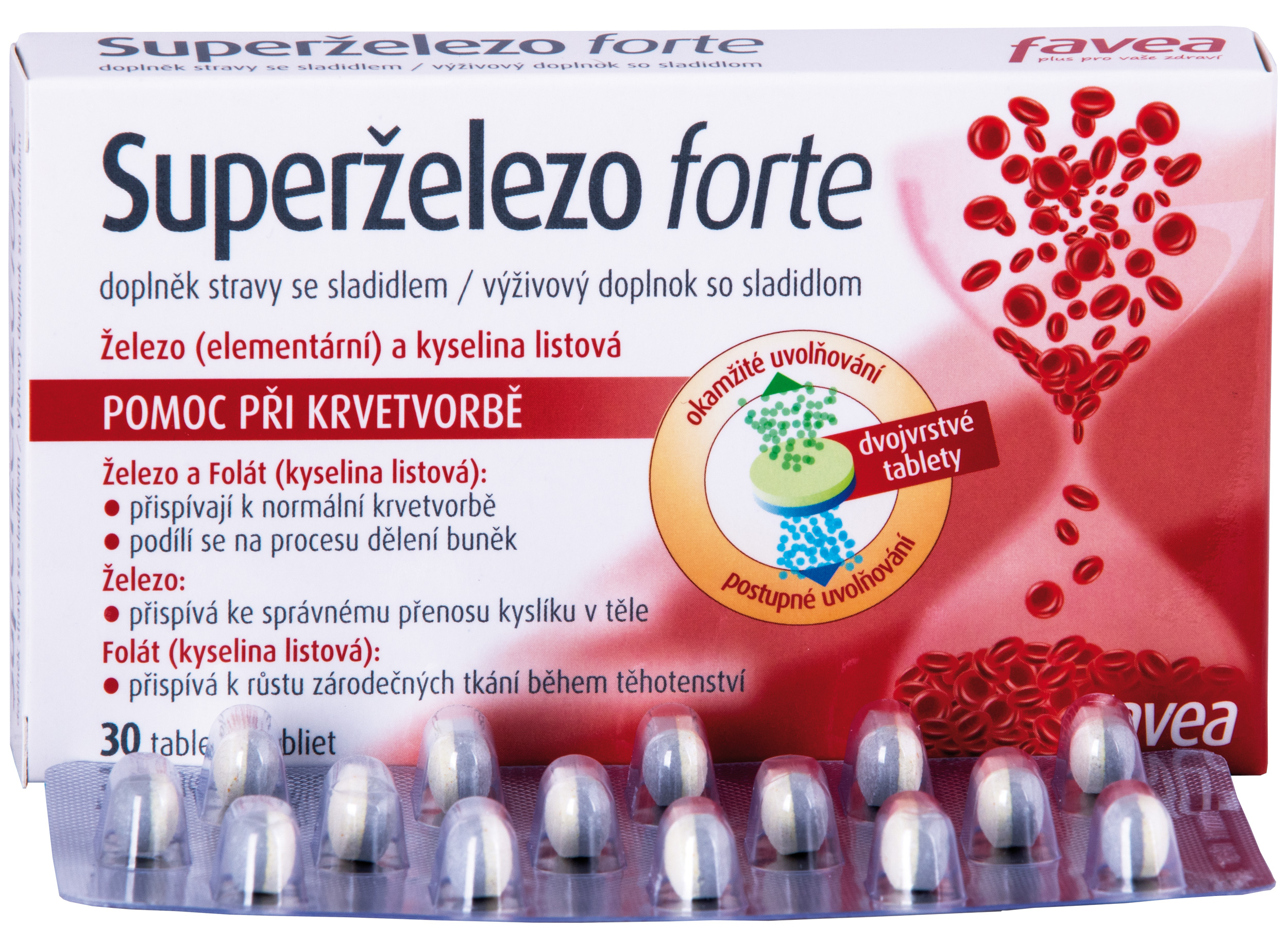 Levně Favea Superželezo forte tbl.30