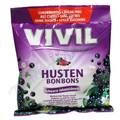 Levně Vivil Černý rybíz+11 bylin bez cukru 60g