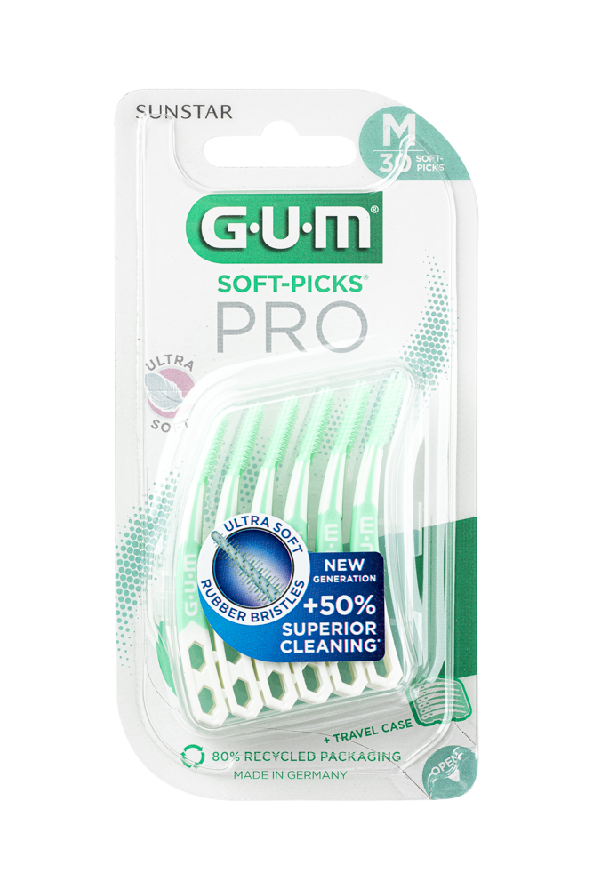 Levně GUM Soft-Picks PRO mezizubní kartáčky M 30ks