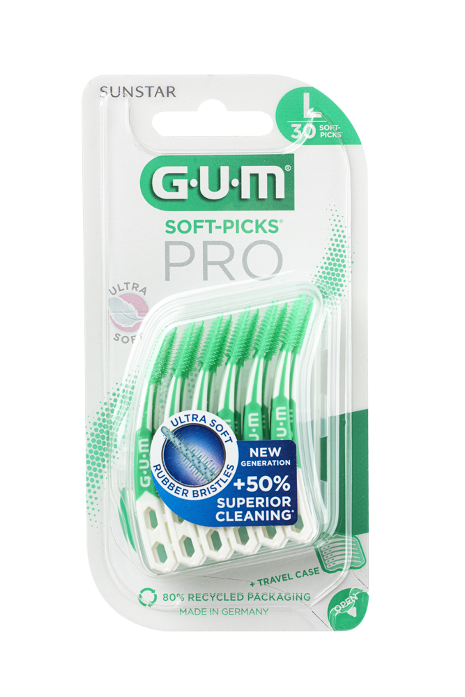 Levně GUM Soft-Picks PRO mezizubní kartáčky L 30ks