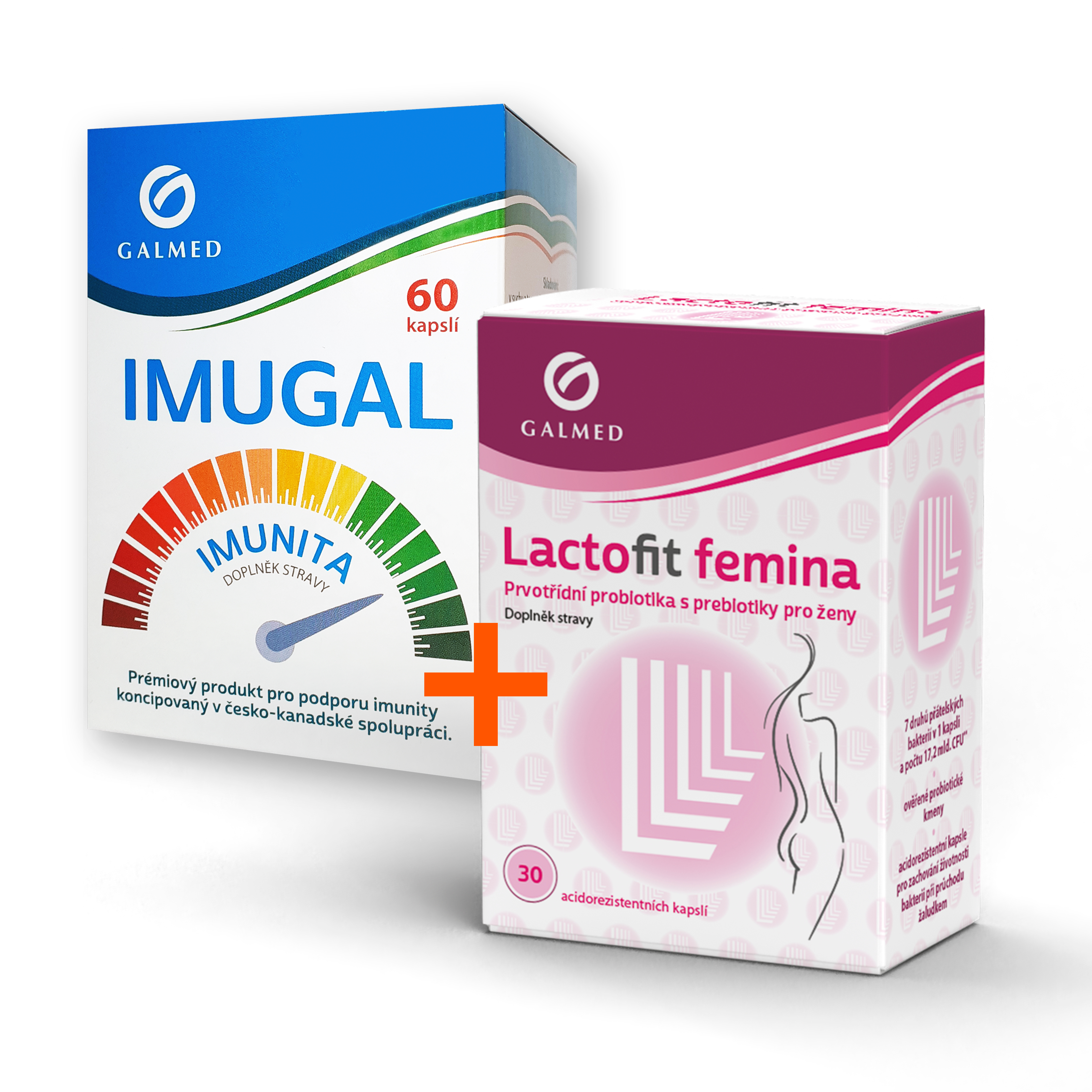 Levně Imugal cps 60 + Lactofit femina cps 30