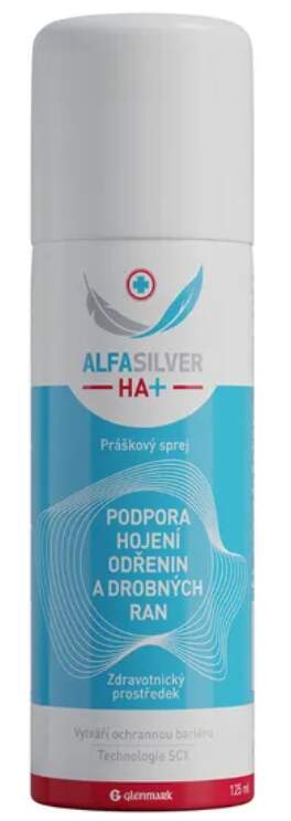 Levně Alfasilver HA+ práškový sprej 125ml