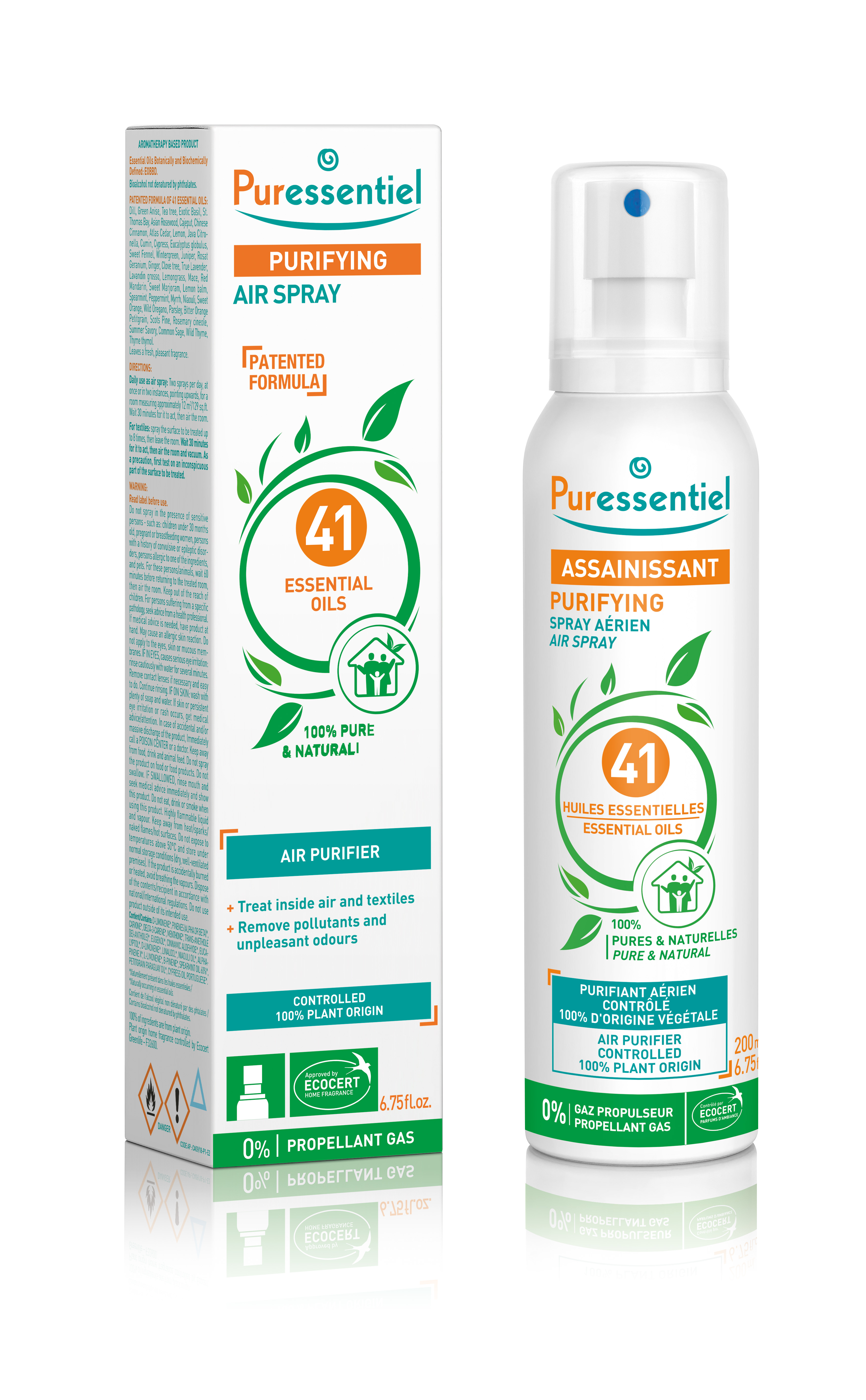 Levně PURESSENTIEL Čistící sprej 200ml