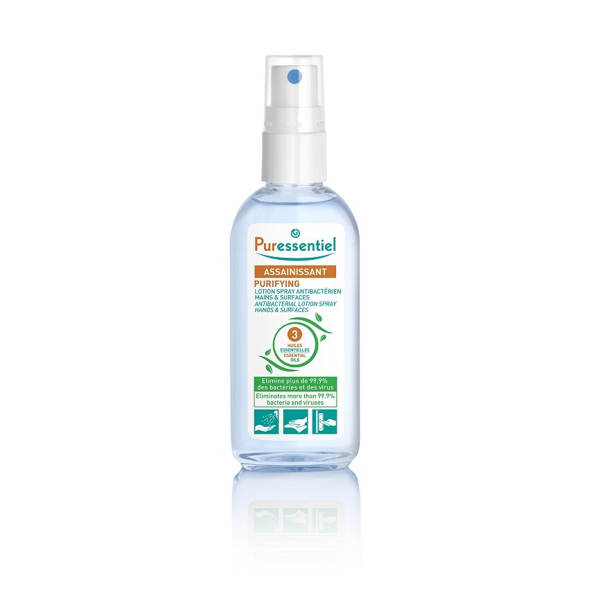Levně PURESSENTIEL Čisticí antibaktiální roztok sprej 80ml
