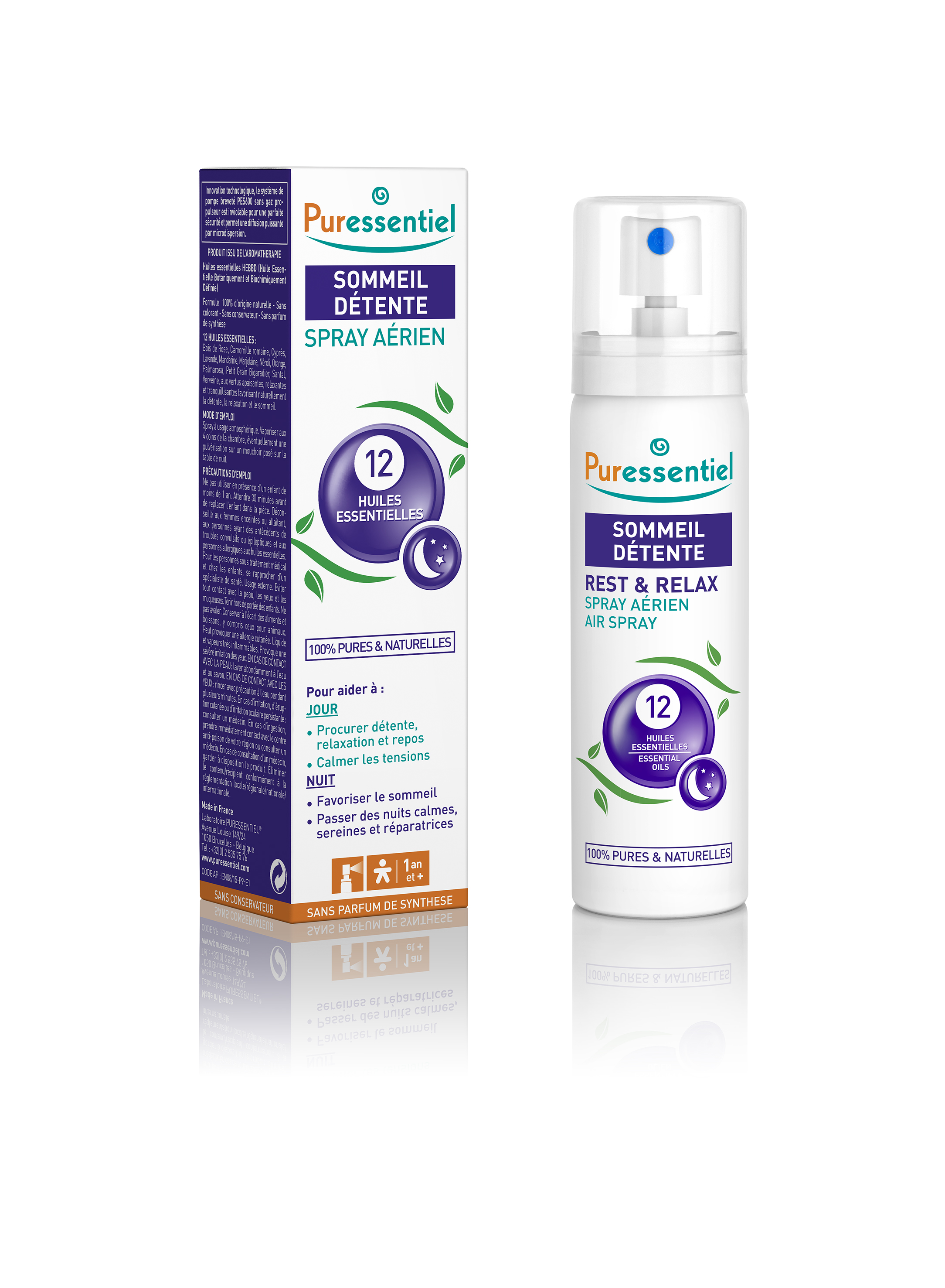 Levně PURESSENTIEL Relaxační sprej 75ml