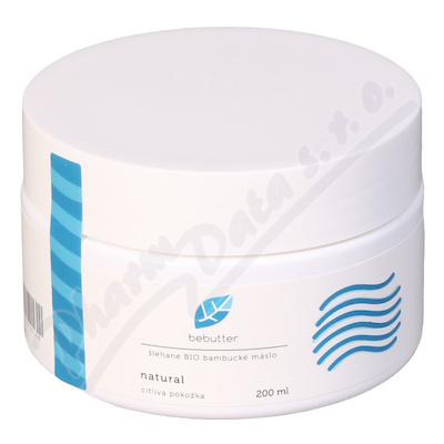 Levně Bebutter Šlehané BIO bambucké máslo natural 200ml