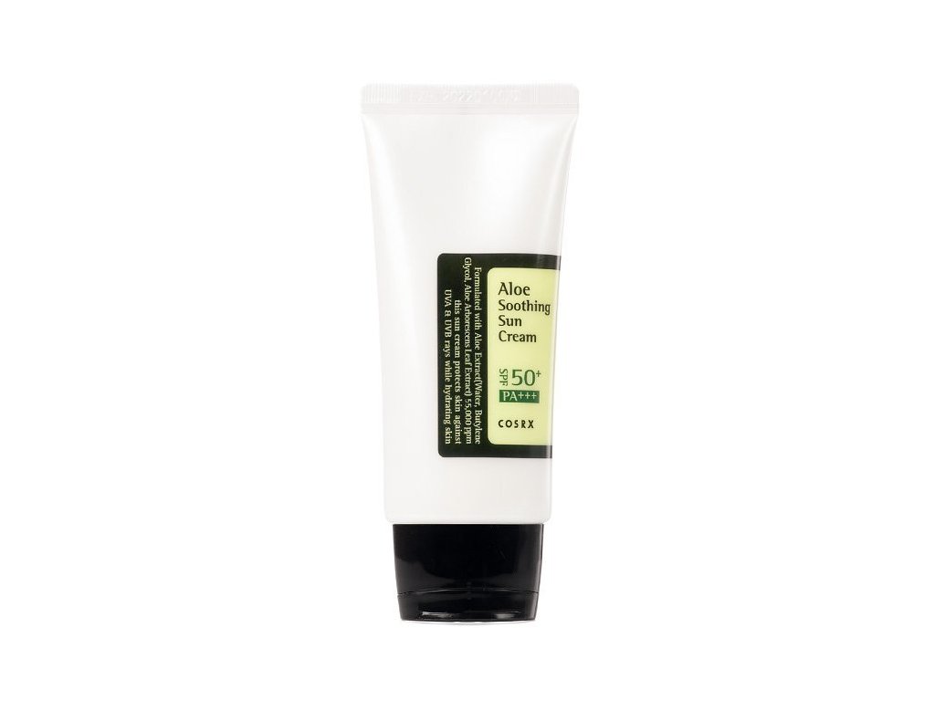 Levně COSRX opalovací krém s Aloe vera SPF50+ 50ml