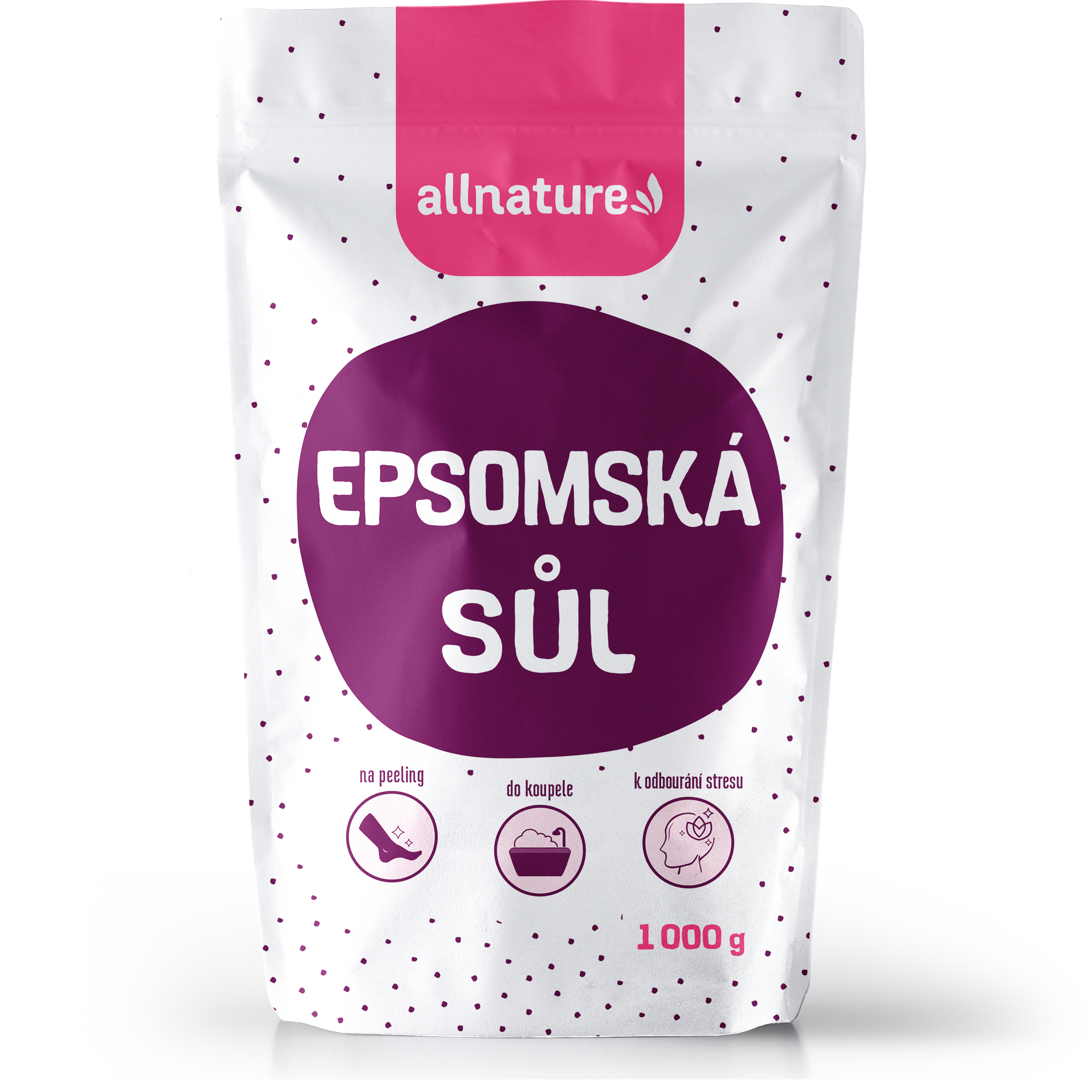 Levně Allnature Epsomská sůl 1000g