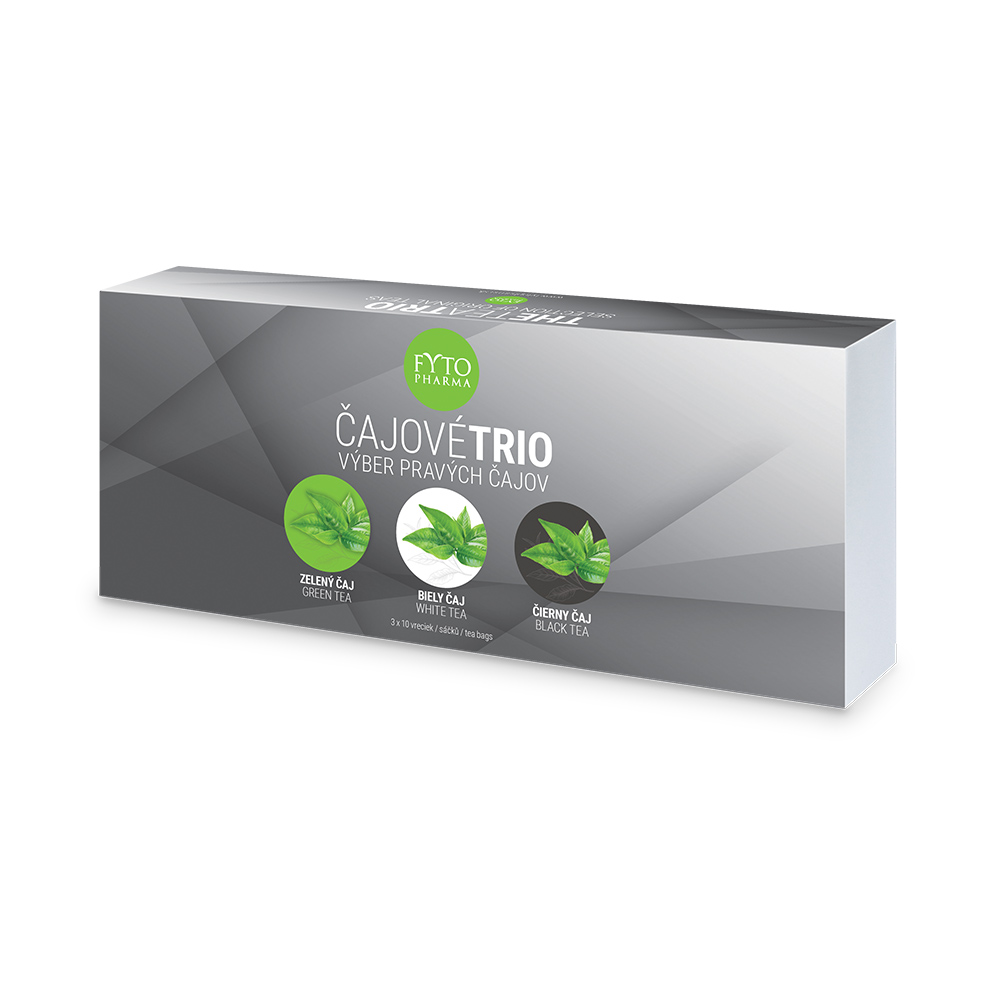 Levně Čajové trio Výběr pravých čajů 30x1.5g Fytopharma