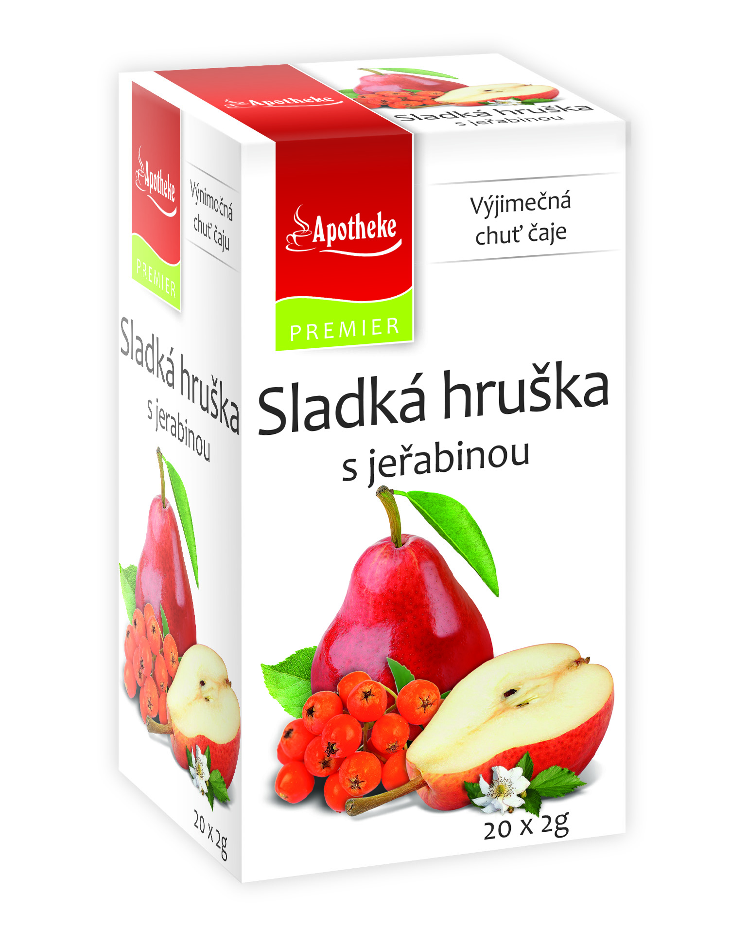 Levně Apotheke Sladká hruška s jeřabinou n.s.20x2g