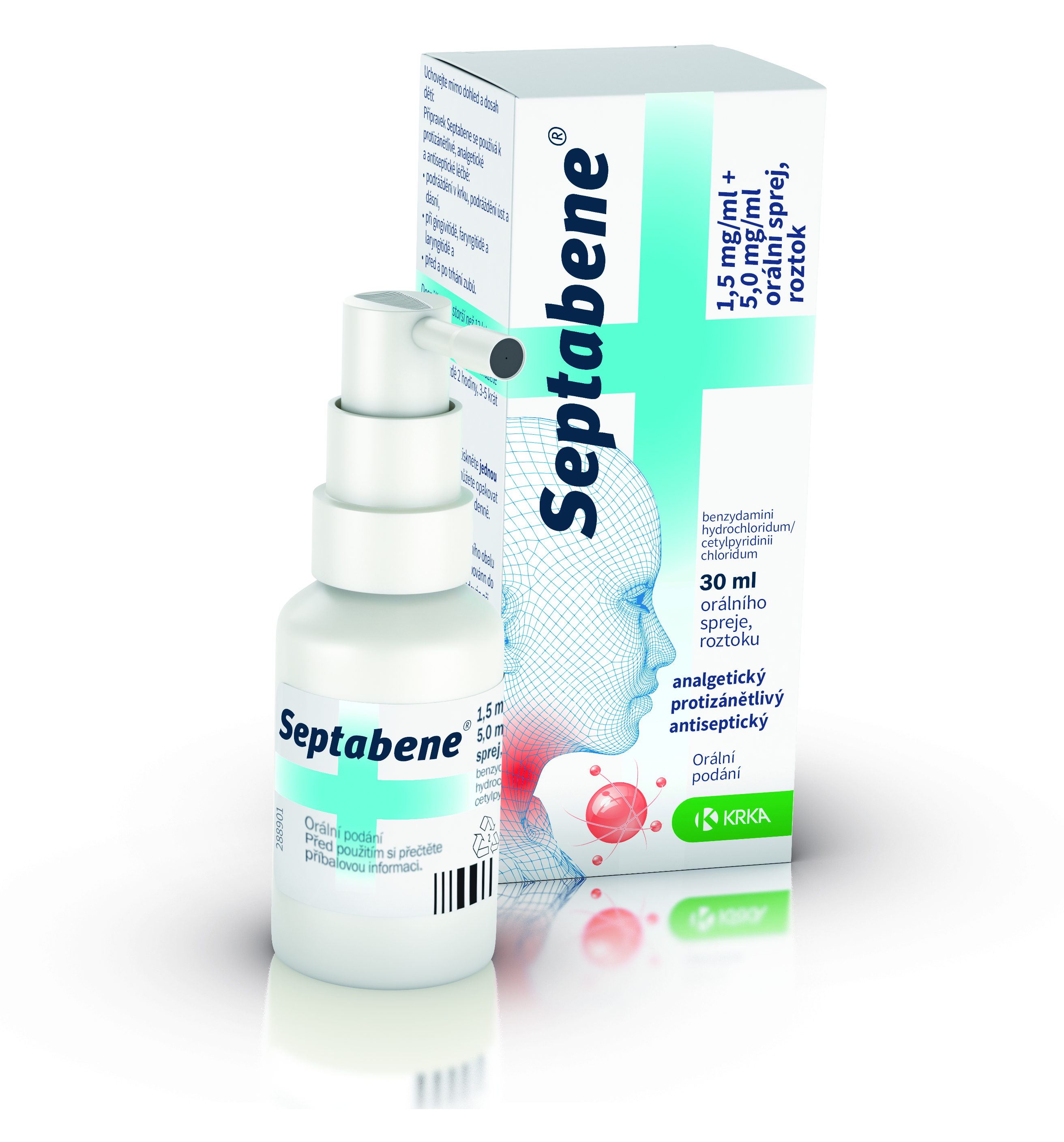 Levně Septabene 1.5mg/ml+5.0mg/ml orm.spr.sol.1x30ml