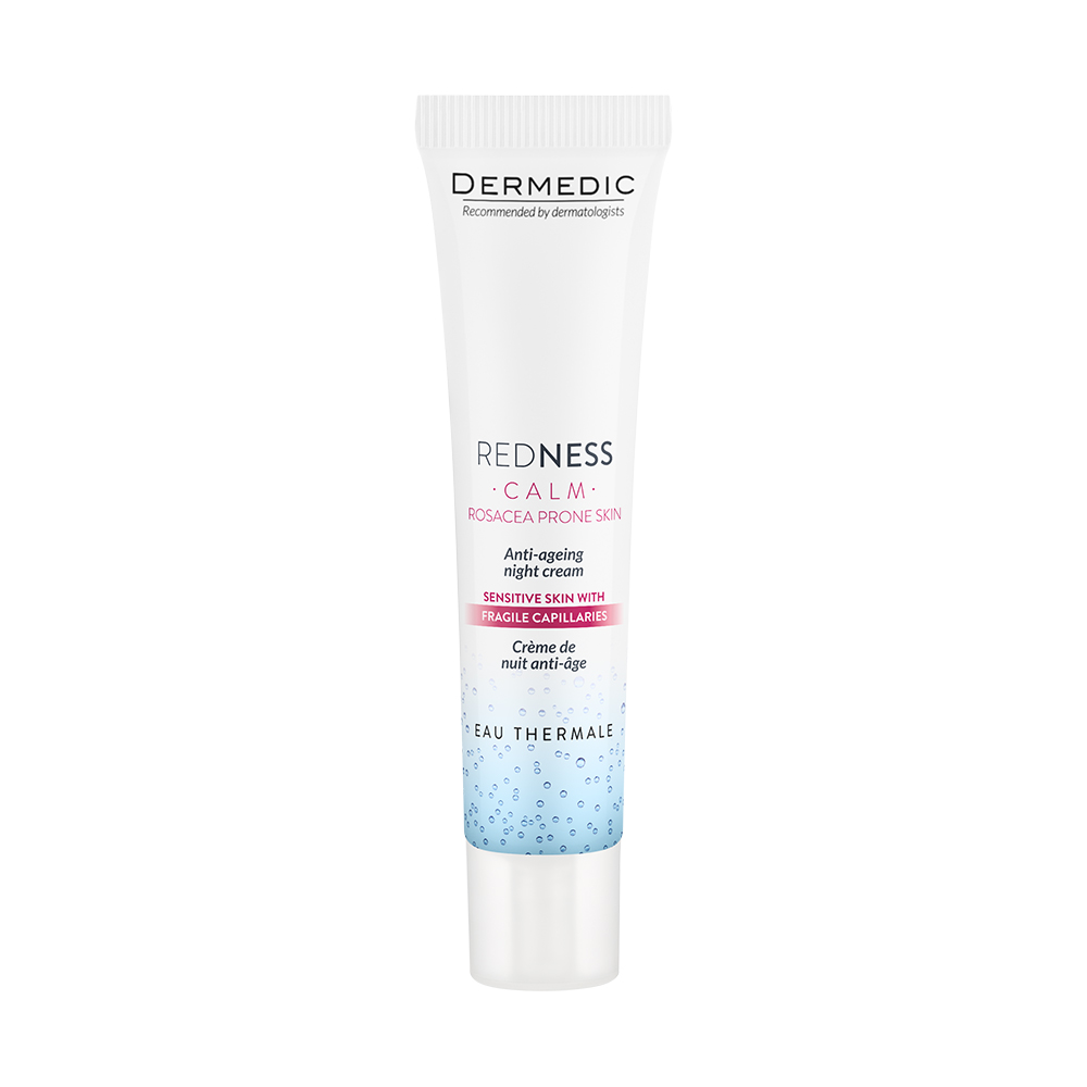 Levně DERMEDIC Redness noční krém proti vráskám 40ml