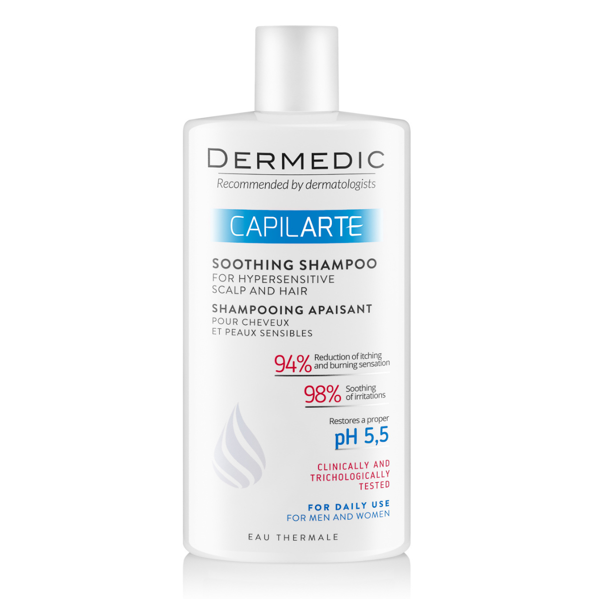 Levně DERMEDIC Capilarte Zklidňující šampon 300ml